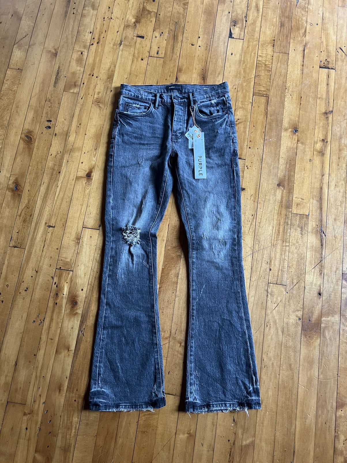 Purple × Purple Brand P004 Flare Bootcut Denim Size US 30 / EU 46 - 1 Thumbnail