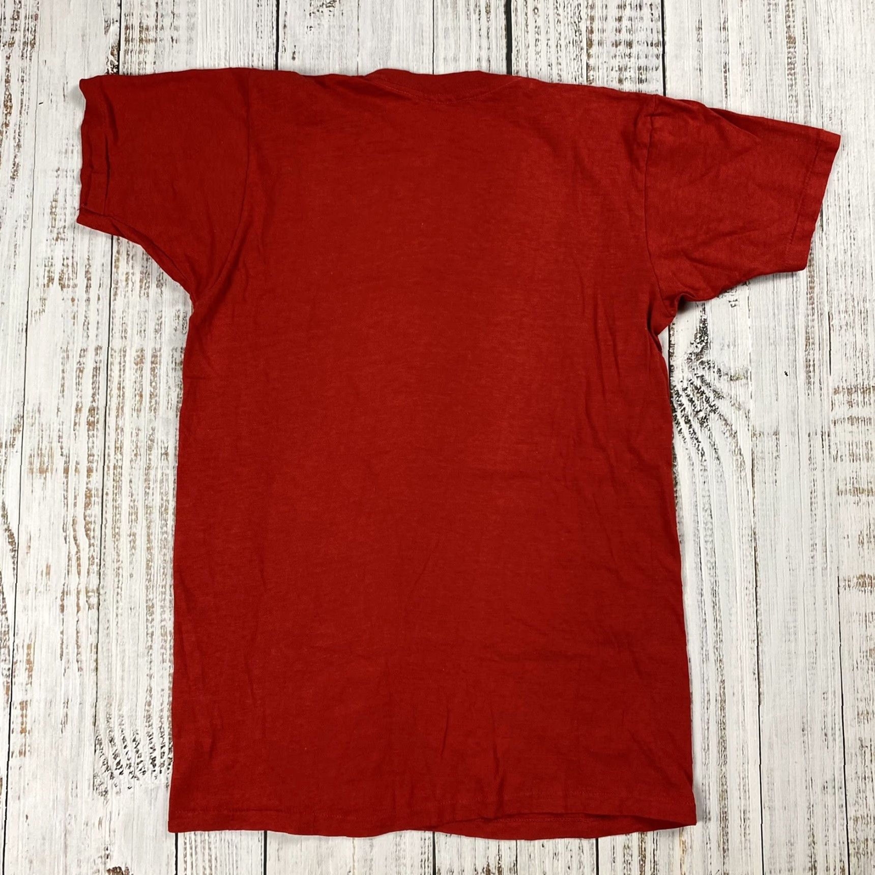 Vintage Vintage 1974 Richard Nader's Rock & Roll Revival T-Shirt Unisex S/M Red 1970s Concert Retro Psychedelic Size US S / EU 44-46 / 1 - 6 Thumbnail