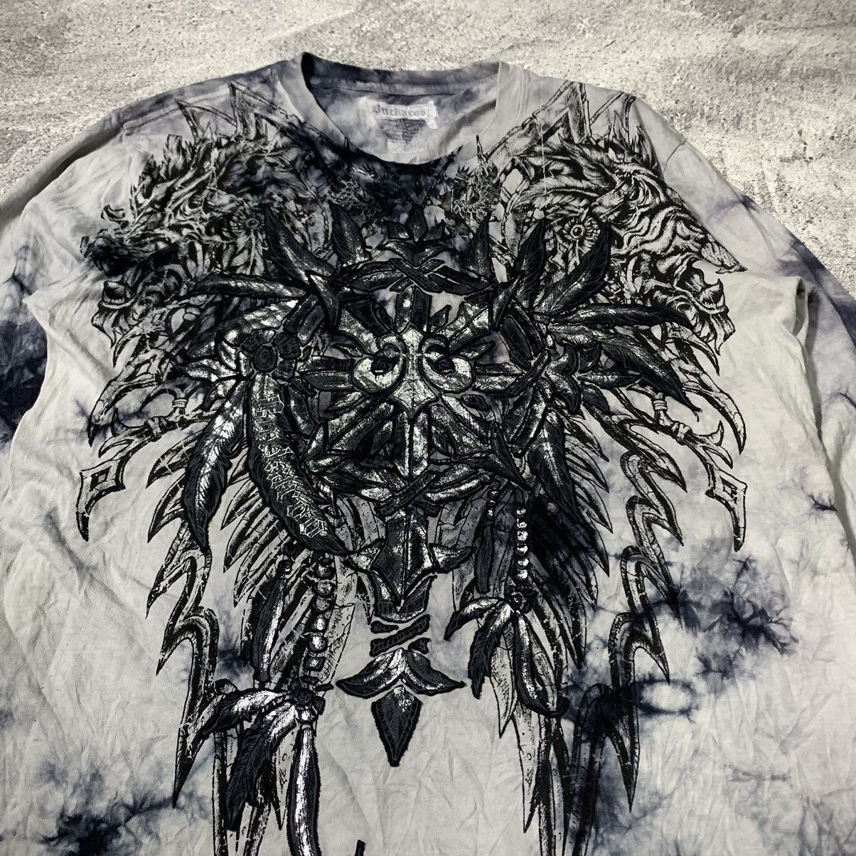 BUCKAROO 💸Buckaroo Gothic Tribal Longsleeve💸 IfSixWasNine Style LGB Size US XL / EU 56 / 4 - 3 Thumbnail
