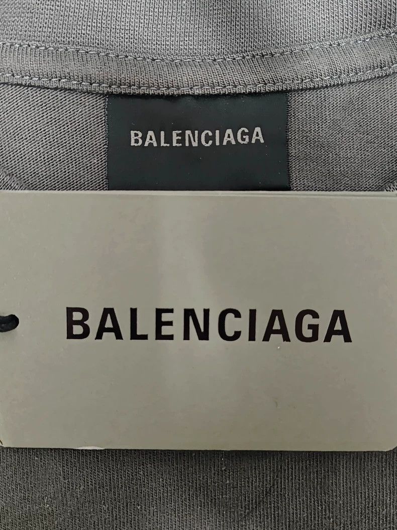 Balenciaga Balenciaga24ss embroidered logo short sleeve 2503-Nextarrow Size US M / EU 48-50 / 2 - 6 Thumbnail