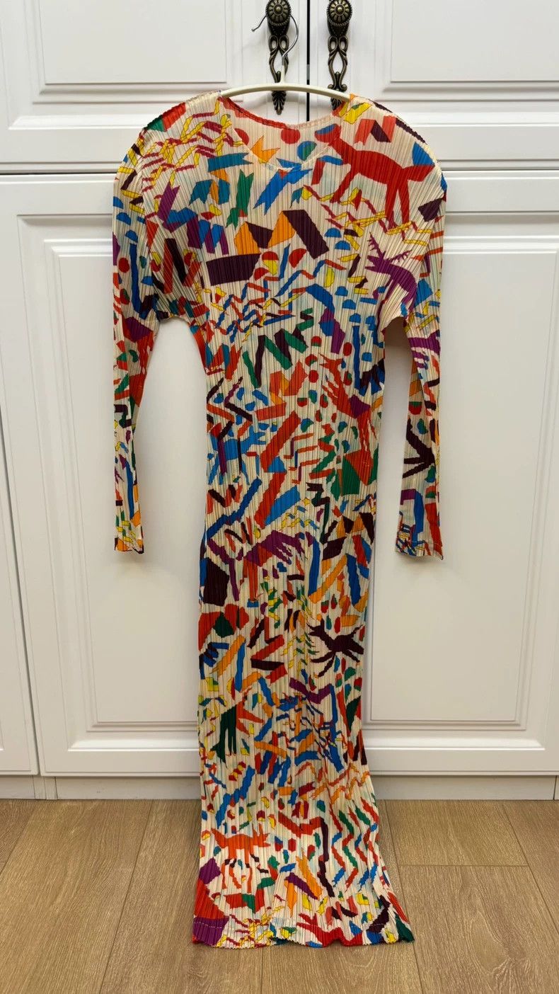Other Issey Miyake size:3 Yellow Christmas limited edition dress Size XS / US 0-2 / IT 36-38 - 1 Thumbnail