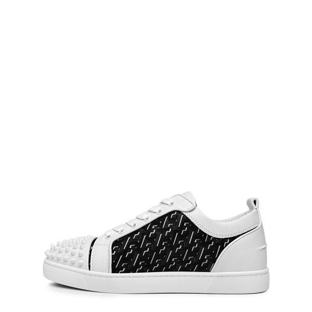 Christian Louboutin Louis Junior Techno Spike Sneakers Size US 12 / EU 45 - 3 Thumbnail