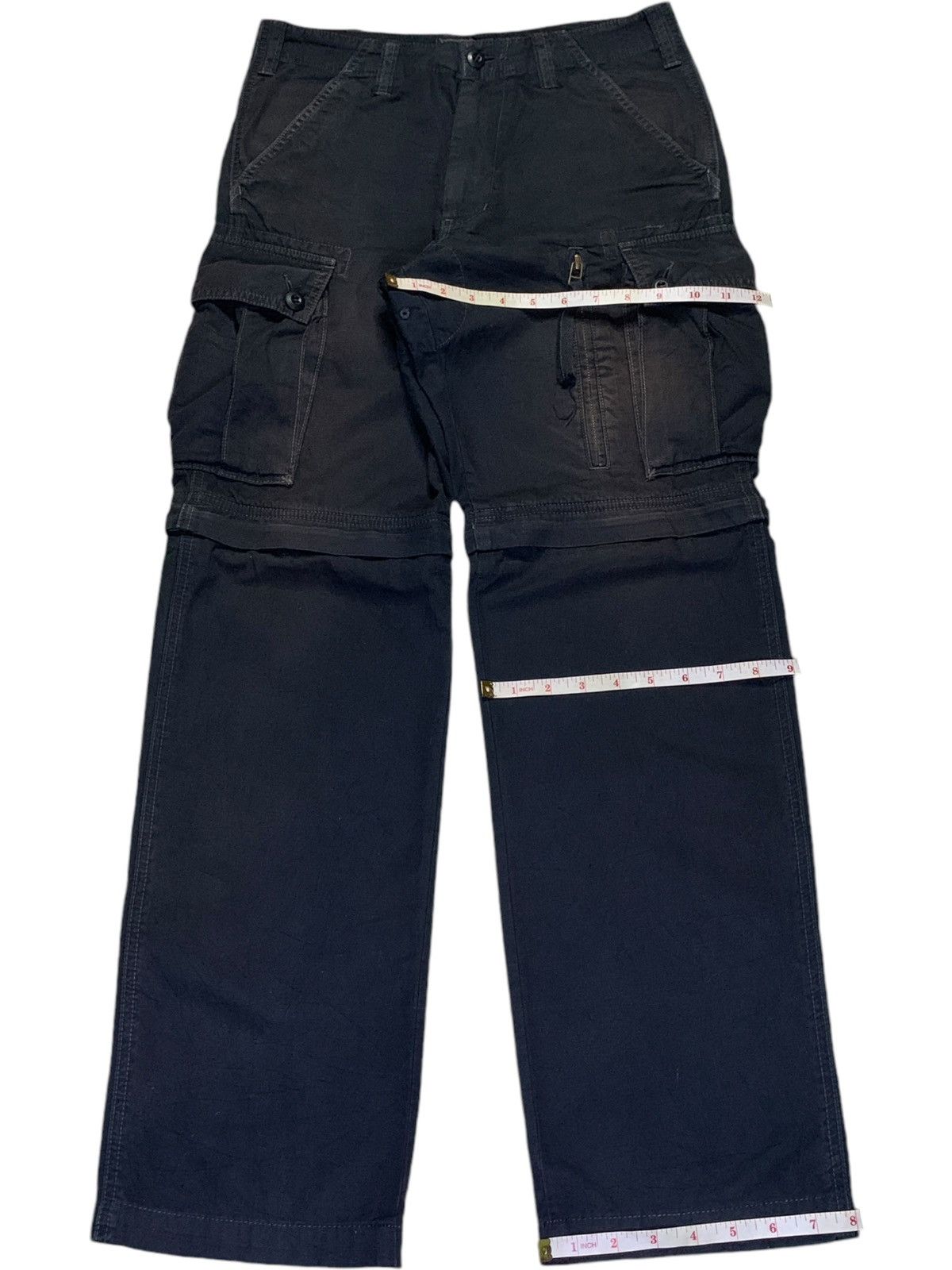 Other Vintage Japanese Brand Tactical Cargo Loose Fit Pants Size US 30 / EU 46 - 14 Thumbnail