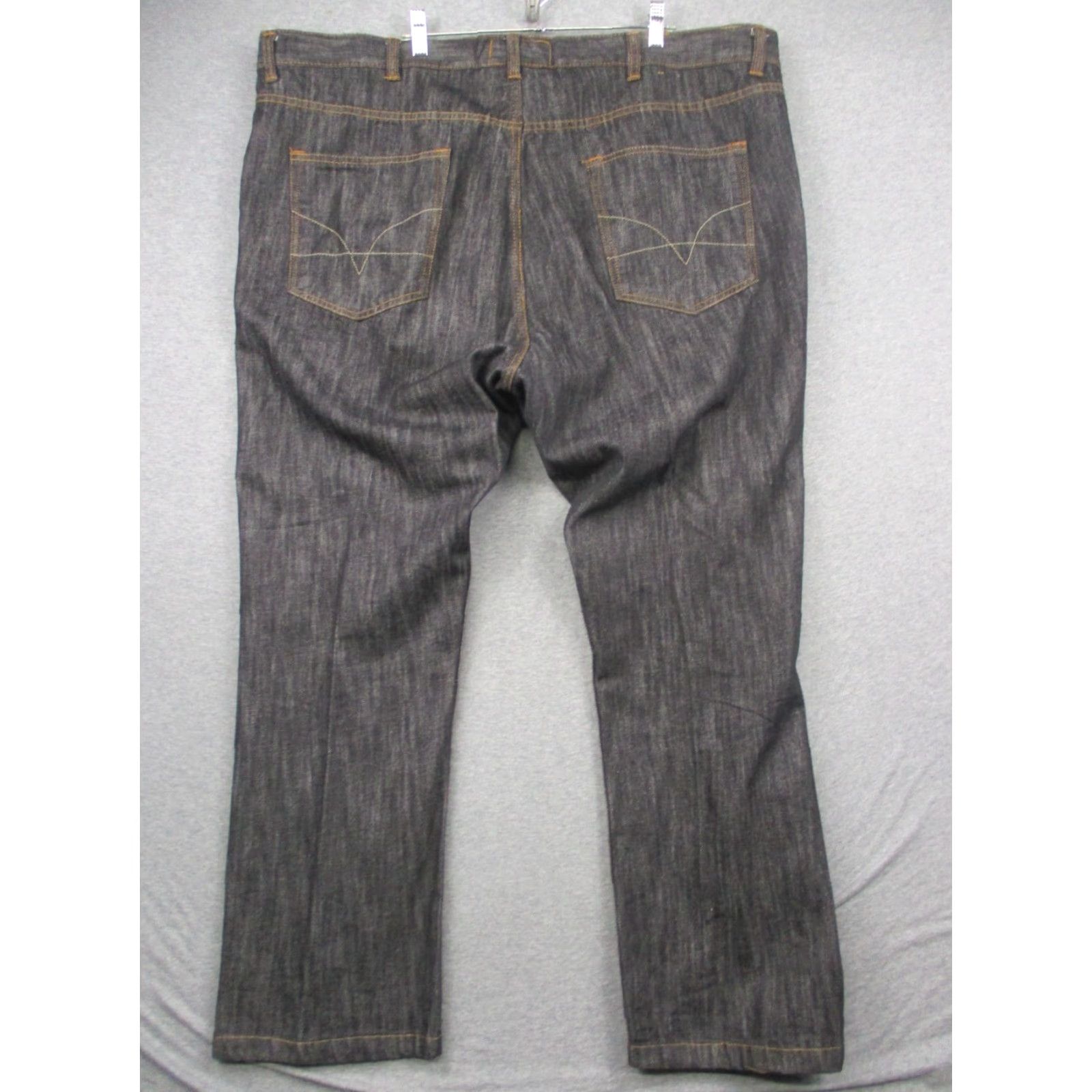 Vintage Evolution Jeans Men’s 48x33 Baggy Dark Wash Jeans Men's Baggy 48x33 Evolution In Design Black Denim 90s? Size US 32 / EU 48 - 3 Thumbnail