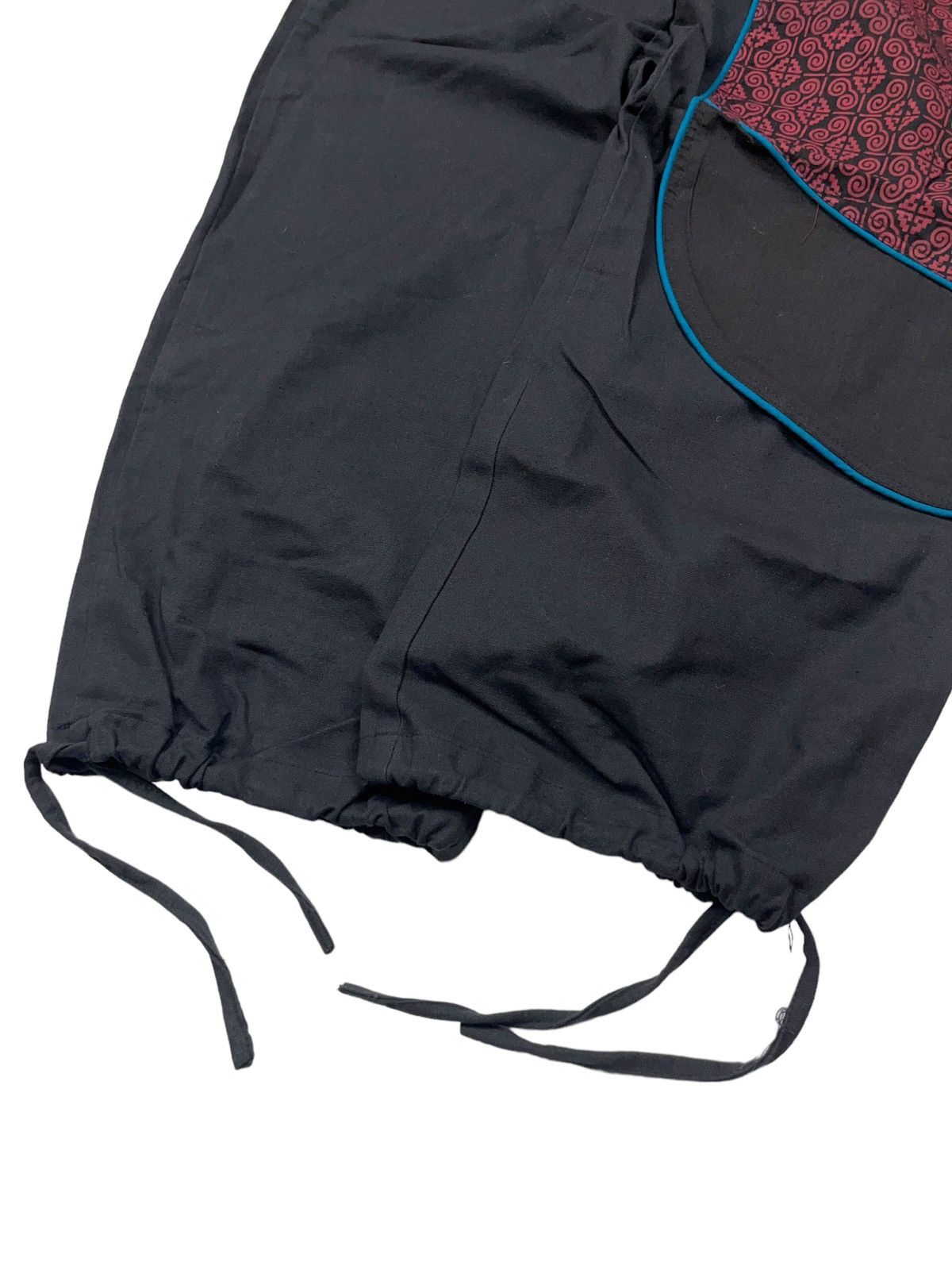 Japanese Brand × Vintage Vintage Nepal Parachute Fit Pants y2k Baggy Size US 34 / EU 50 - 4 Thumbnail