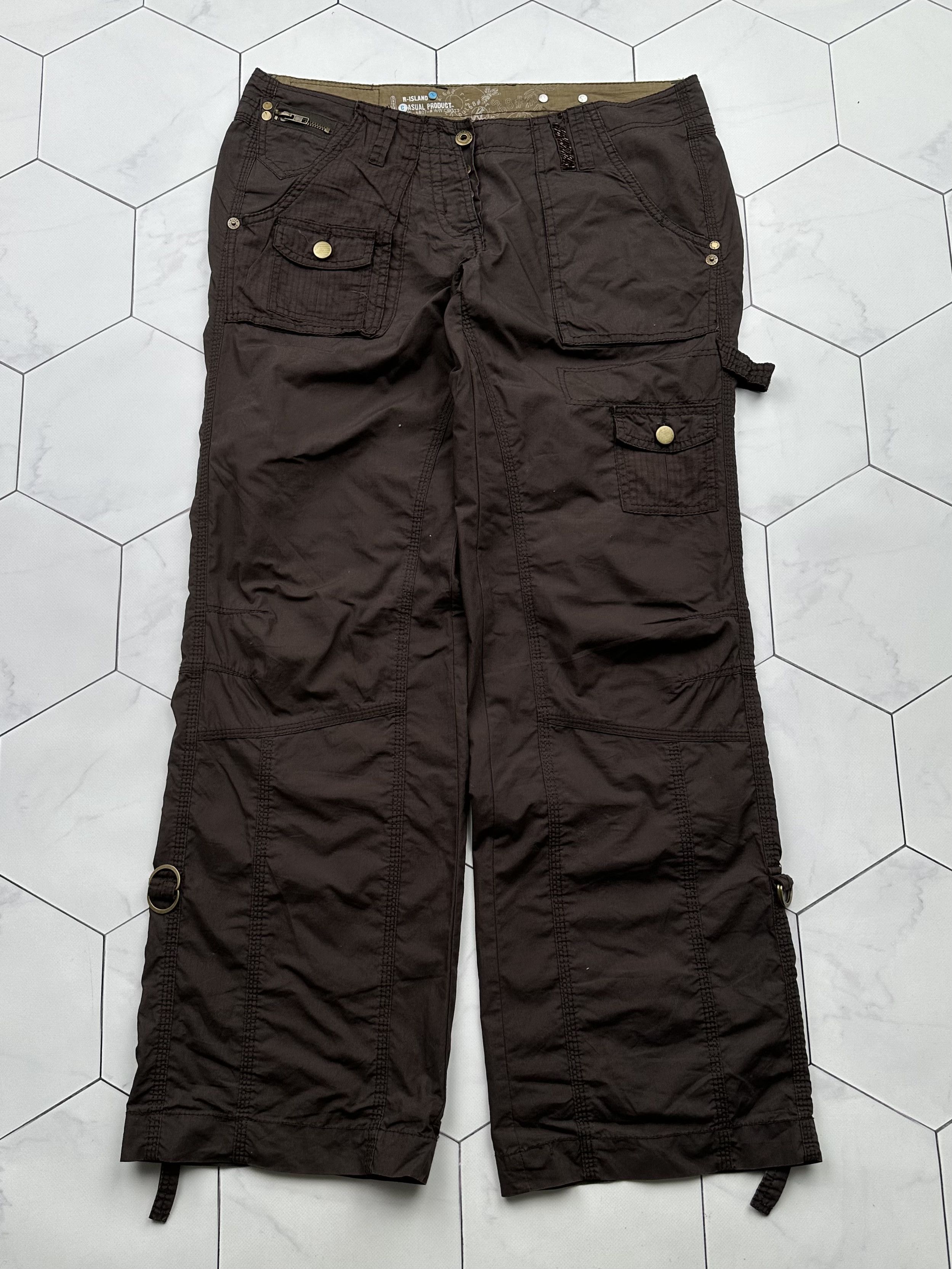 Japanese Brand Vintage Wide Bondage Pants (B454)E2 Size US 32 / EU 48 - 1 Thumbnail