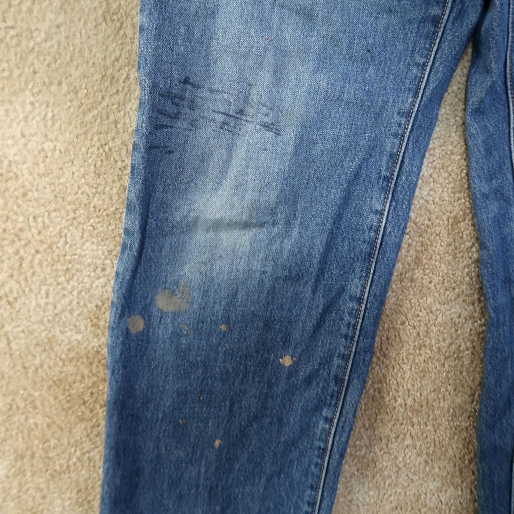 Levi's VINTAGE Levi's Jeans Women 29 Blue Denim High Rise 5-Pocket Relaxed Straight Pants 90s Classic Size 29" - 2 Thumbnail