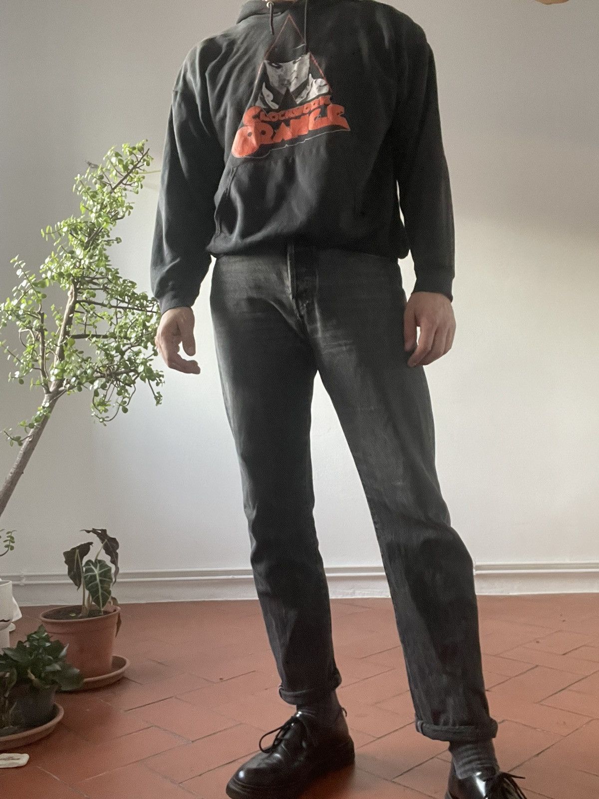 Hanes Vintage A Clockwork Orange Sweatshirt Hoodie 90s Promo XL Size US XL / EU 56 / 4 - 2 Thumbnail