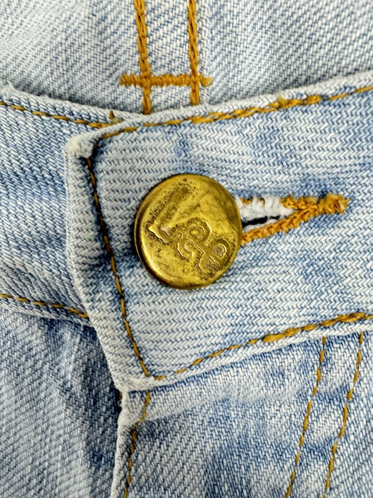 Lee Vintage Y2K 00s Lee Felton Flare Light Wash Denim Jeans Size US 29 - 9 Thumbnail