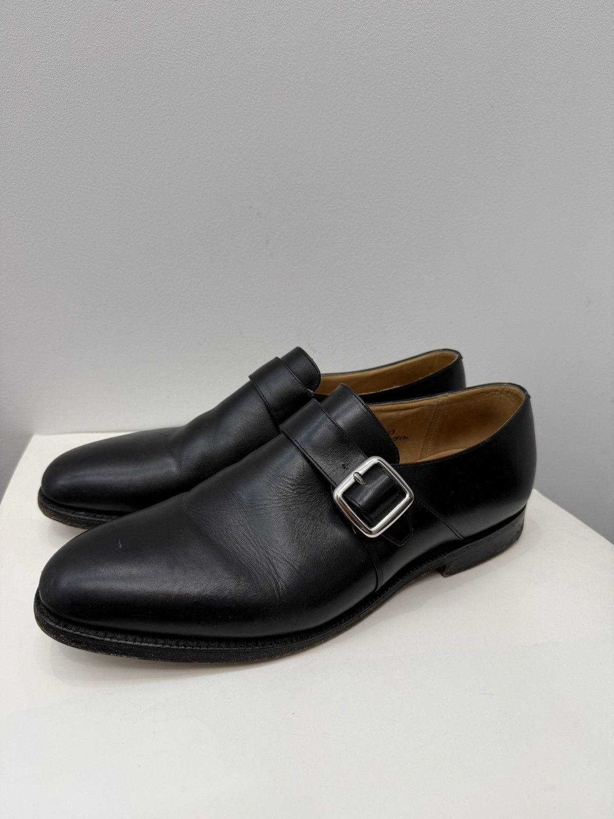Church's Church's Custom Grade Leather Single Monk Size US 10.5 / EU 43-44 - 3 Thumbnail