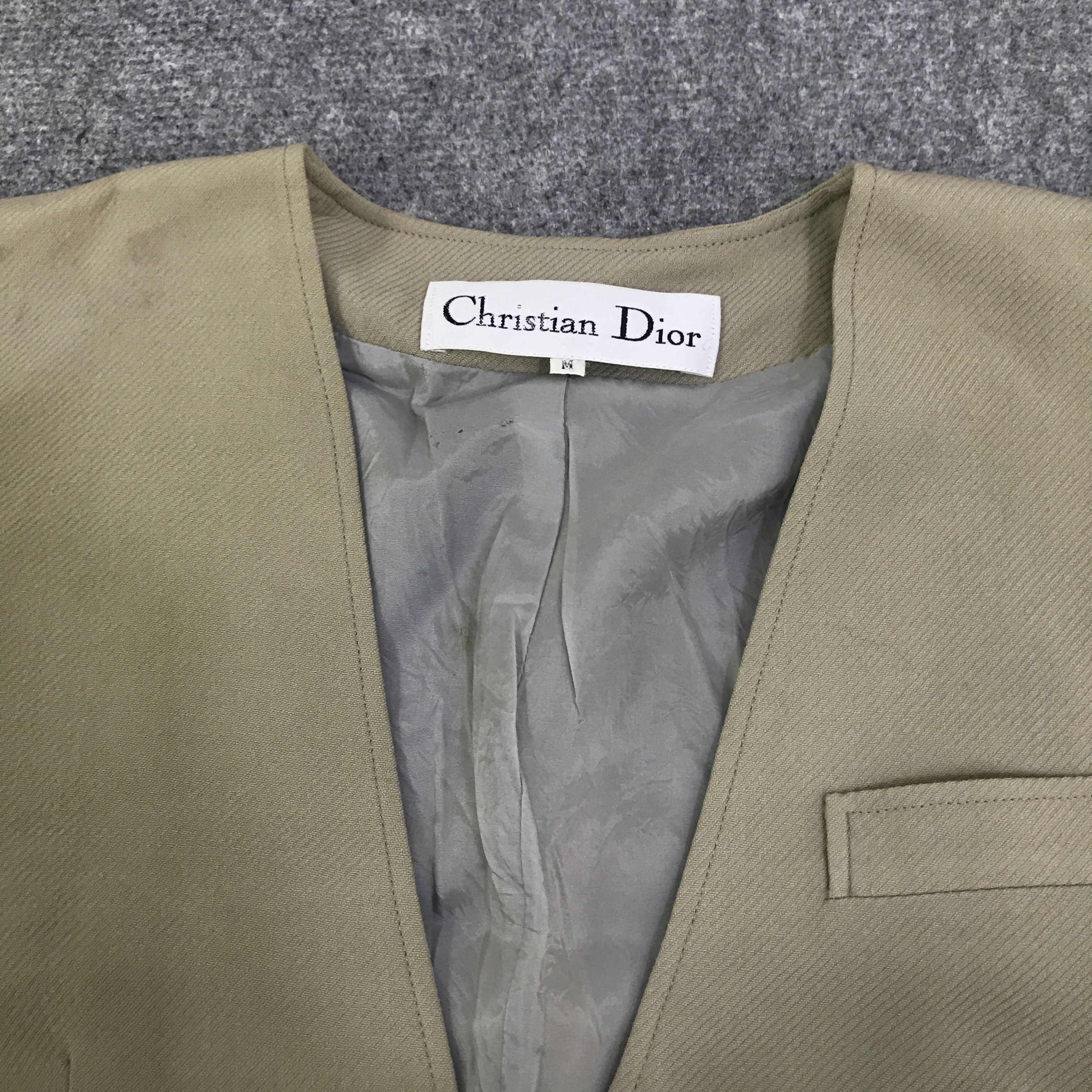 Christian Dior Monsieur Vtg christian dior blazers K120B20 Size M / US 6-8 / IT 42-44 - 5 Thumbnail