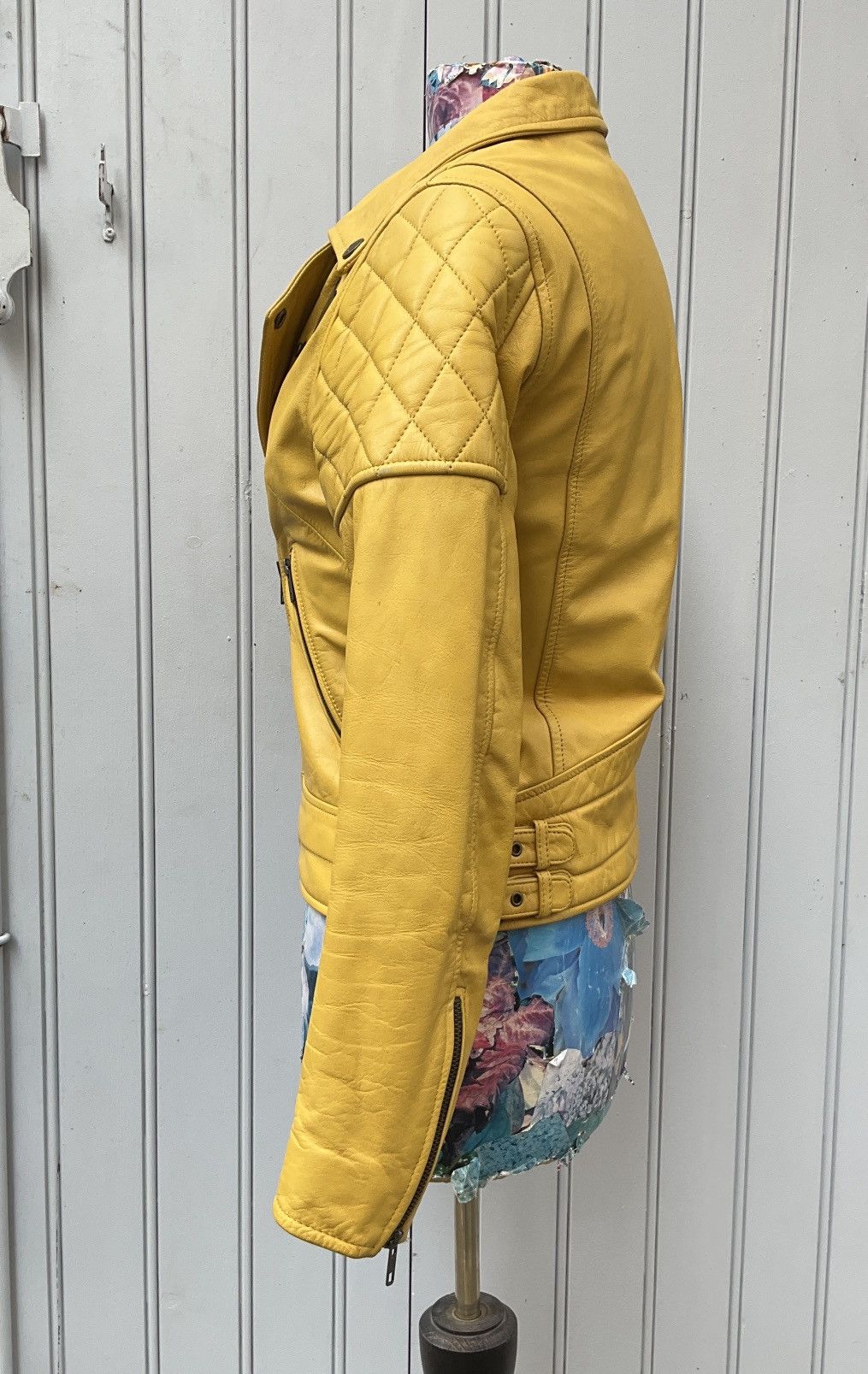 Vintage Vintage leather biker Size S / US 4 / IT 40 - 7 Thumbnail