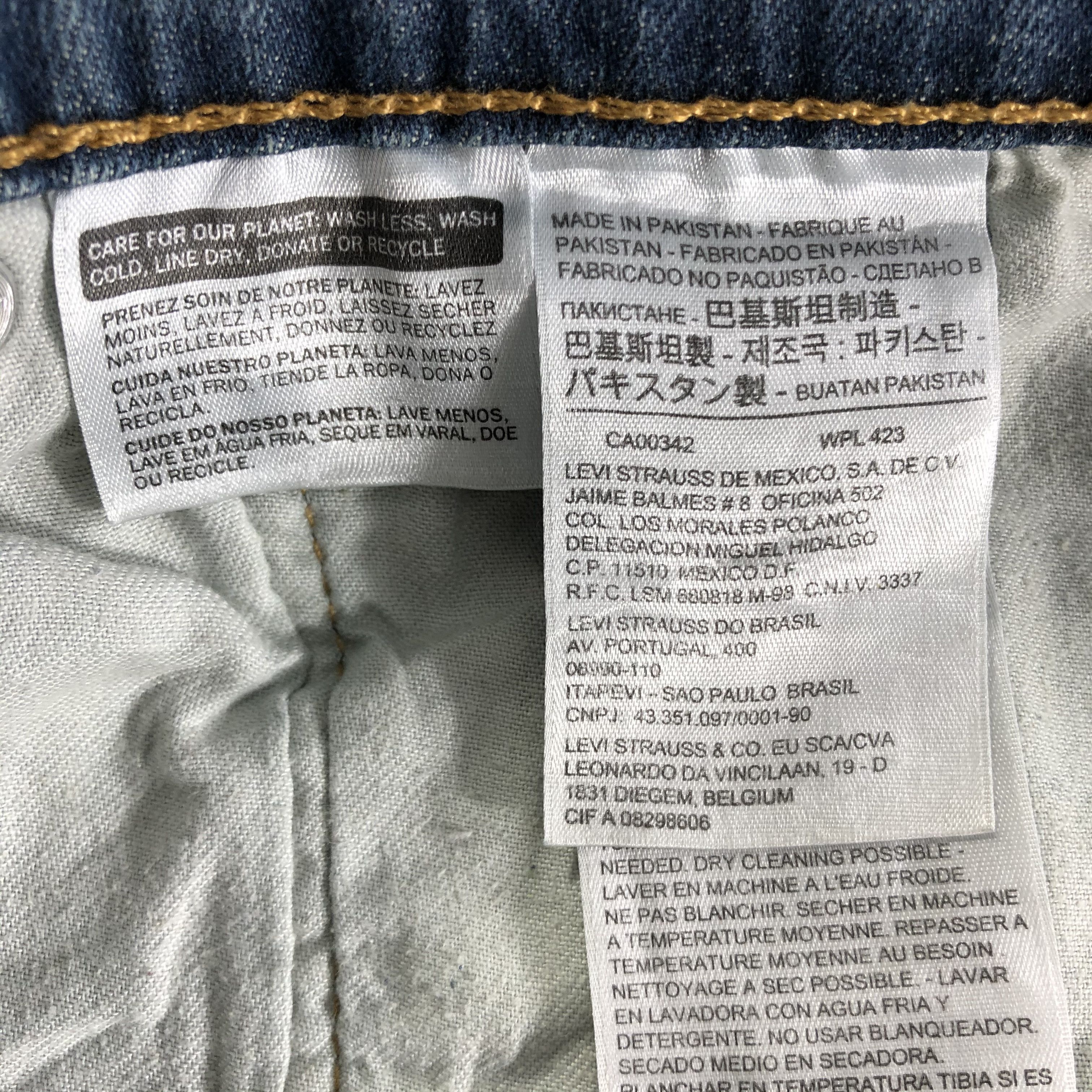 Levi's × Vintage Vintage Levis 502 Painter Jeans-JM3368 Size US 35 - 9 Thumbnail