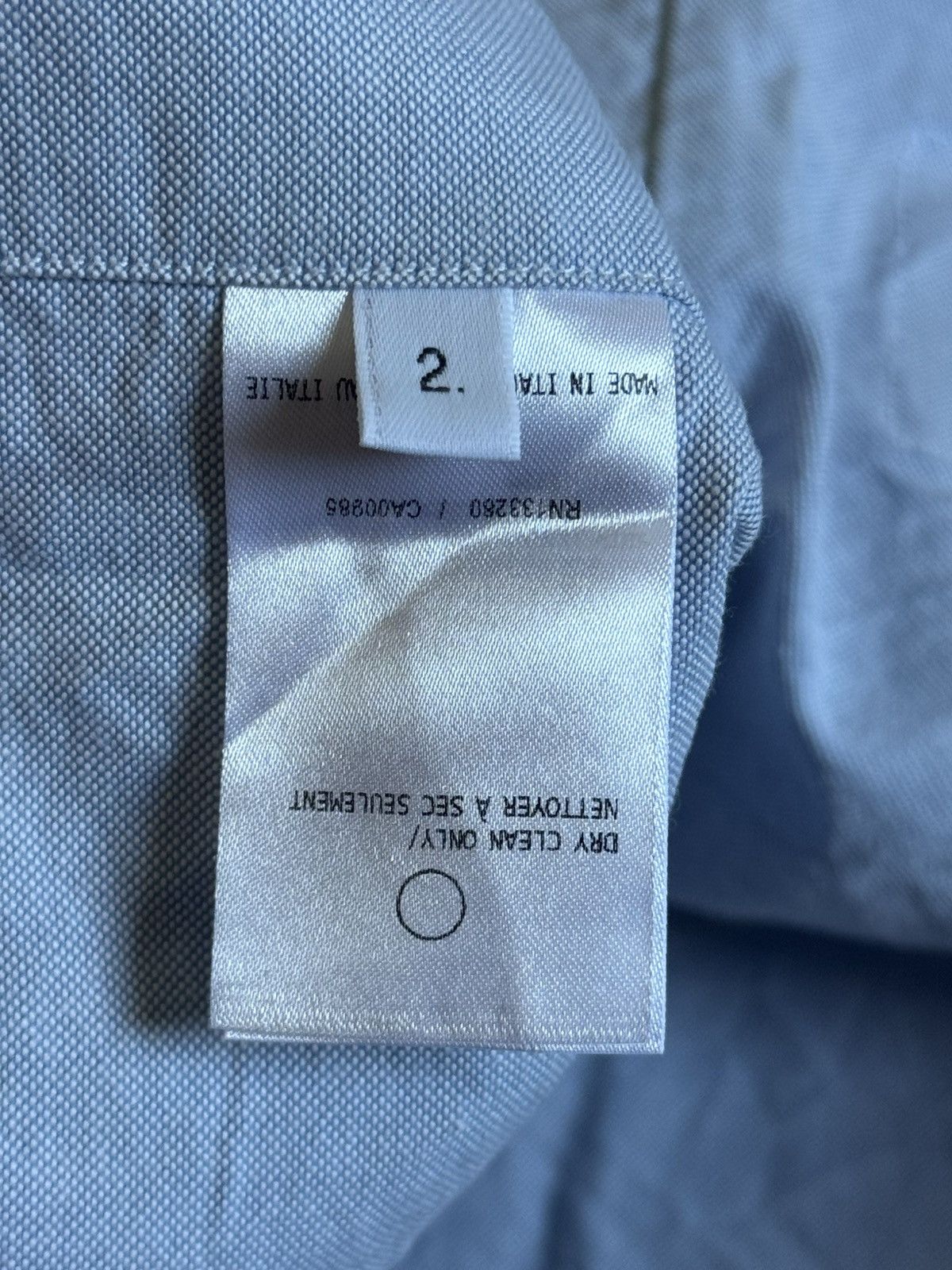 Thom Browne Thom Browne 2/M button up shirt long sleeve old money Size US M / EU 48-50 / 2 - 13 Thumbnail