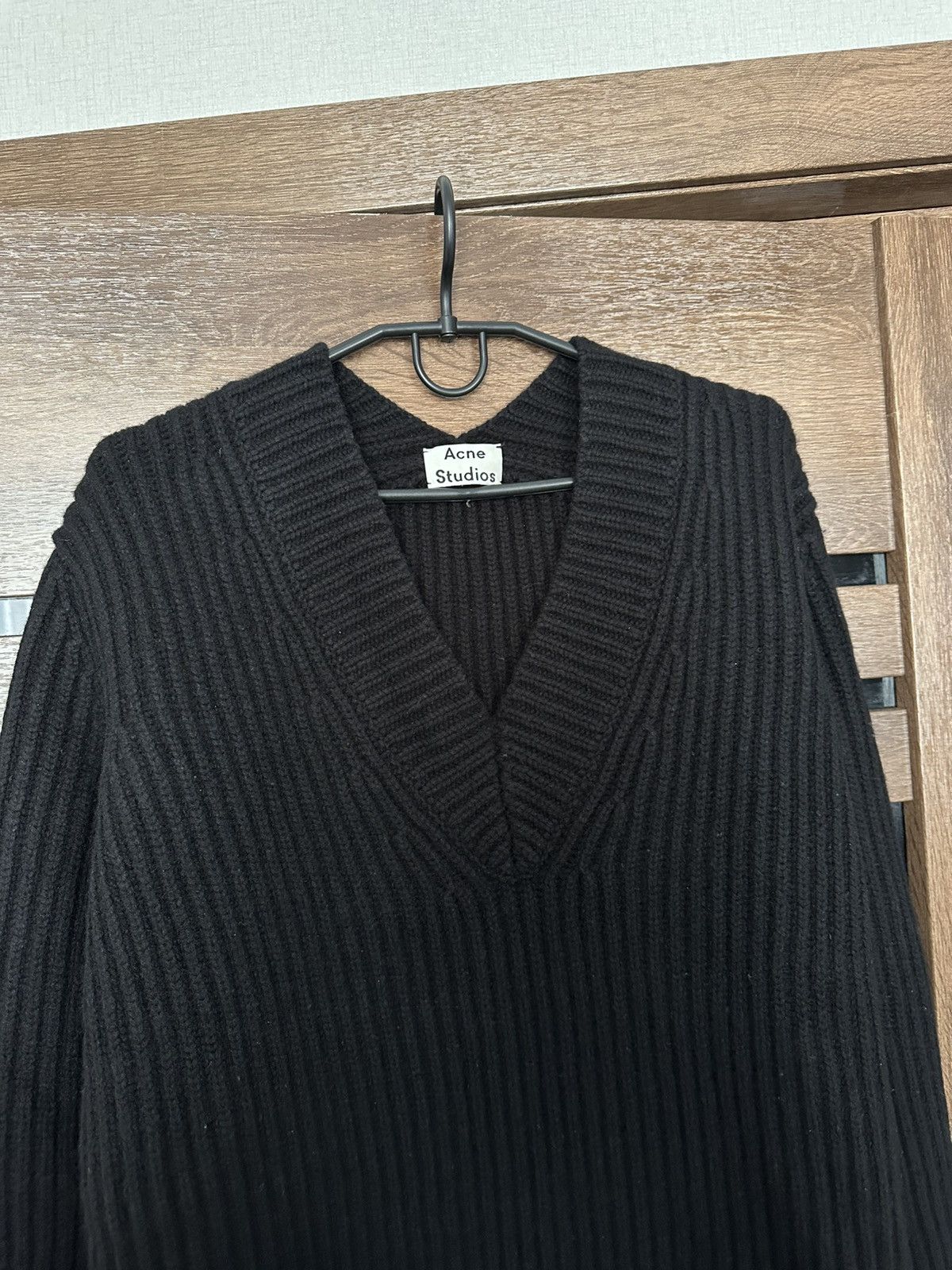 Acne Studios Acne Studios Rib Knit Wool Sweater Pullover Size M / US 6-8 / IT 42-44 - 7 Thumbnail
