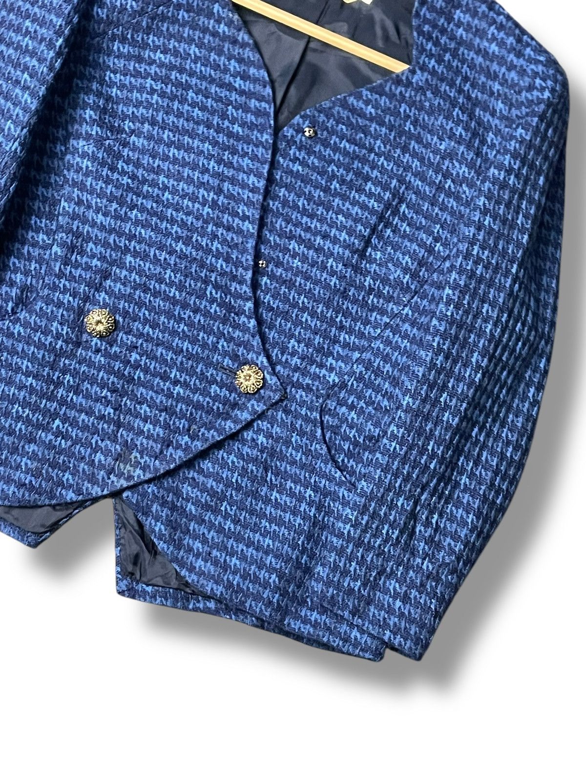Japanese Brand × Vintage NOBUO Brand Fashion Double Breasted Crop Coat (88) Size XXS / US 00 / IT 34 - 3 Thumbnail