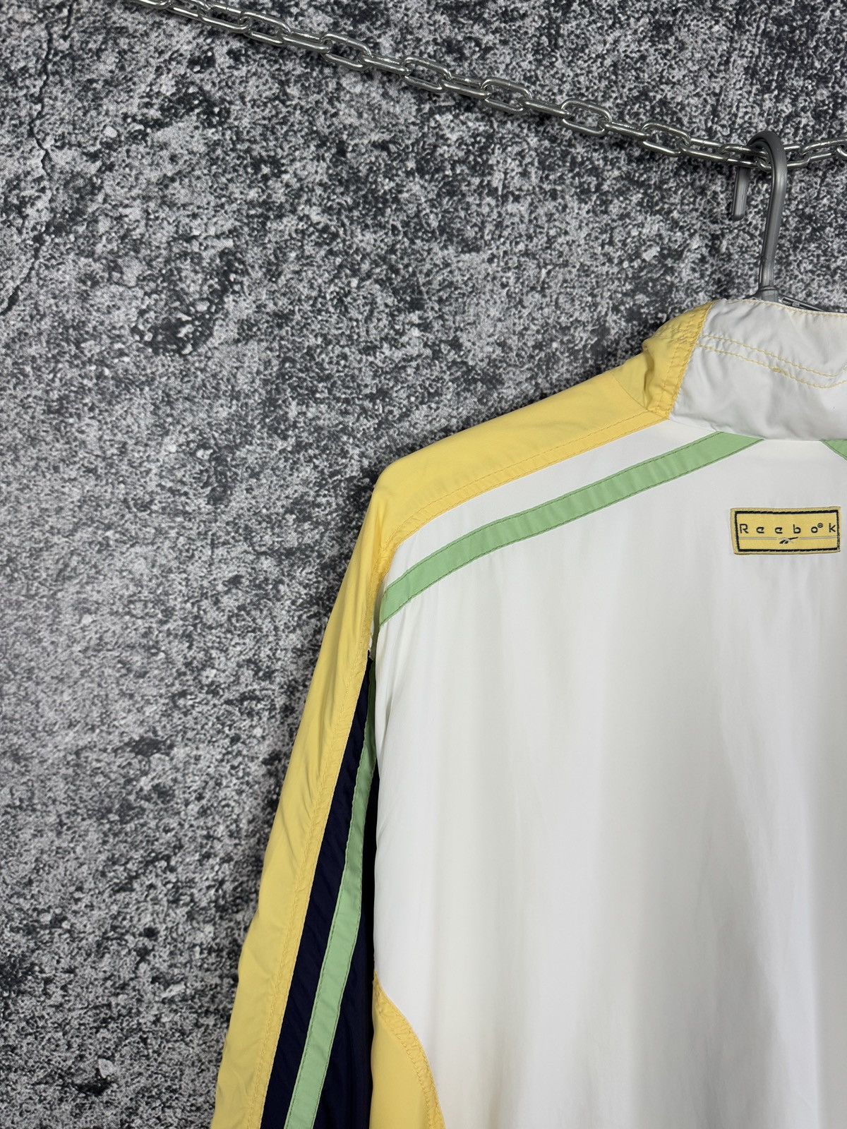 Reebok Men’s Reebok Vintage Nylon Jacket 90s Retro Size M-L Size US L / EU 52-54 / 3 - 14 Thumbnail