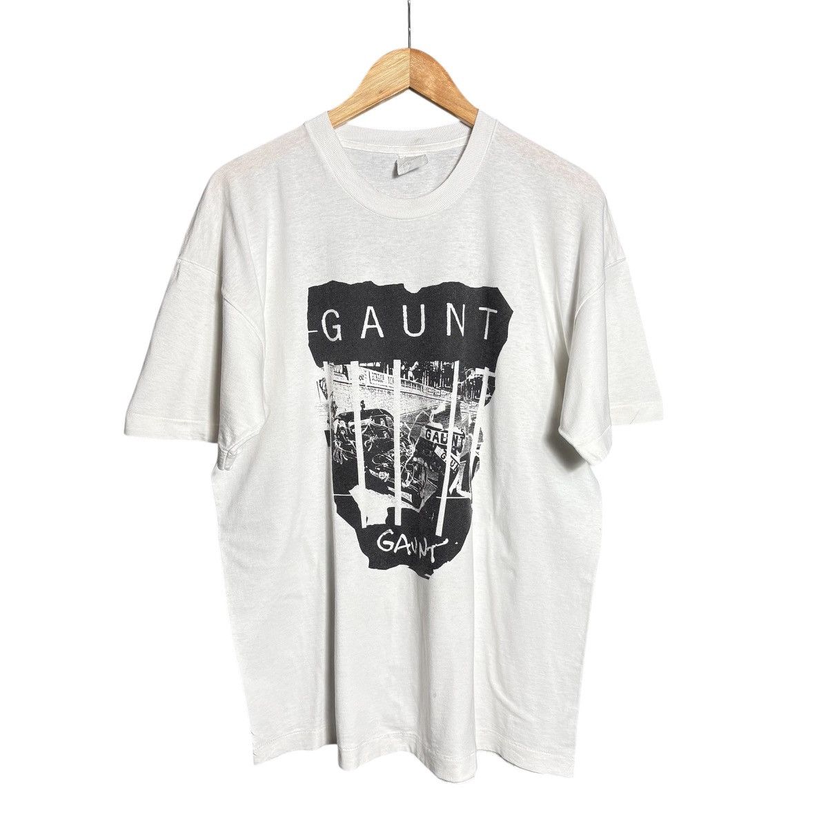 Band Tees Vintage 90s Gaunt Punk Band Tee Size US XL / EU 56 / 4 - 1 Thumbnail