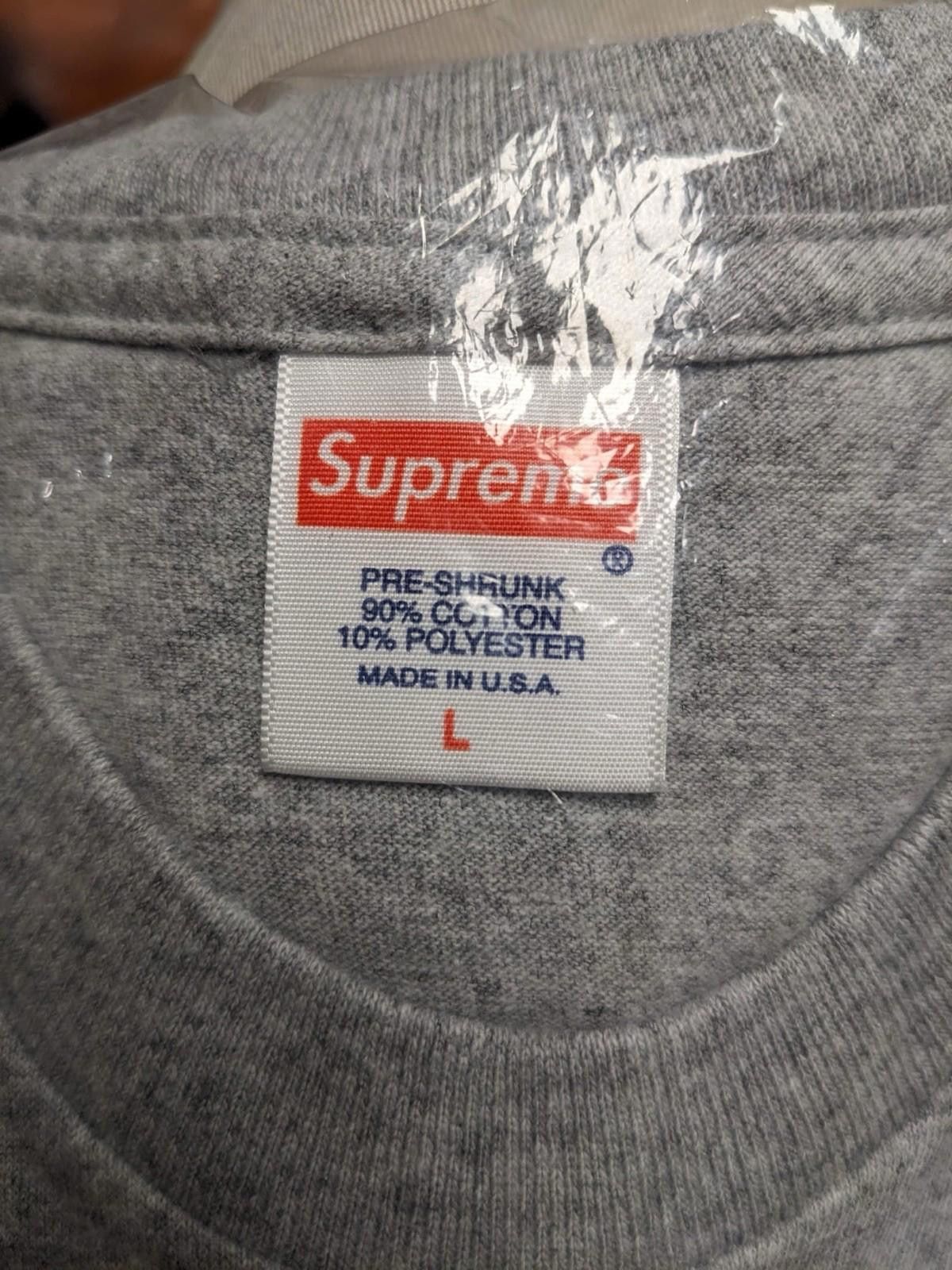 Supreme SS17 Supreme Mike Hill Regretter Tee Grey Size L T-Shirt Size US L / EU 52-54 / 3 - 5 Thumbnail
