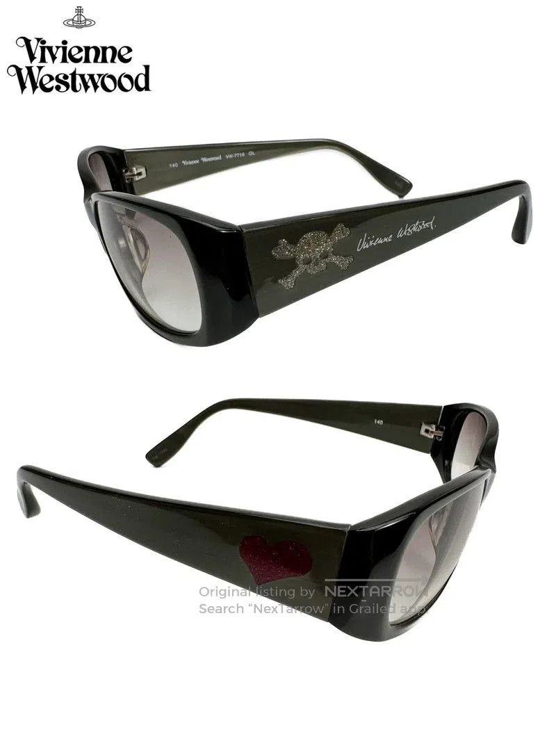 Vivienne Westwood Vivienne Westwood Skull Heart Sunglasses . Size ONE SIZE - 1 Thumbnail