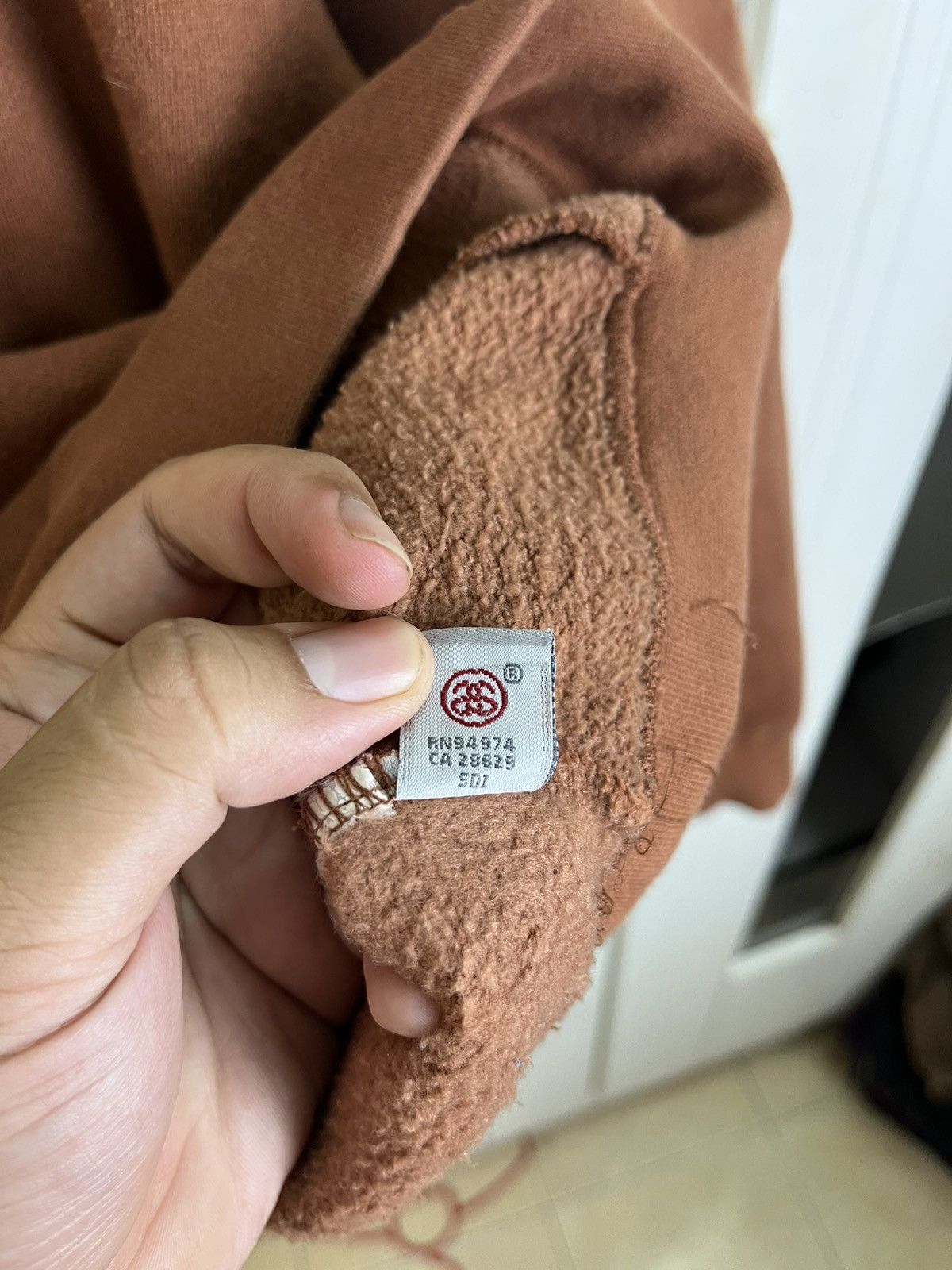Stussy × Vintage Vintage Stussy Signature Hoodie Pullover Size US XL / EU 56 / 4 - 10 Thumbnail