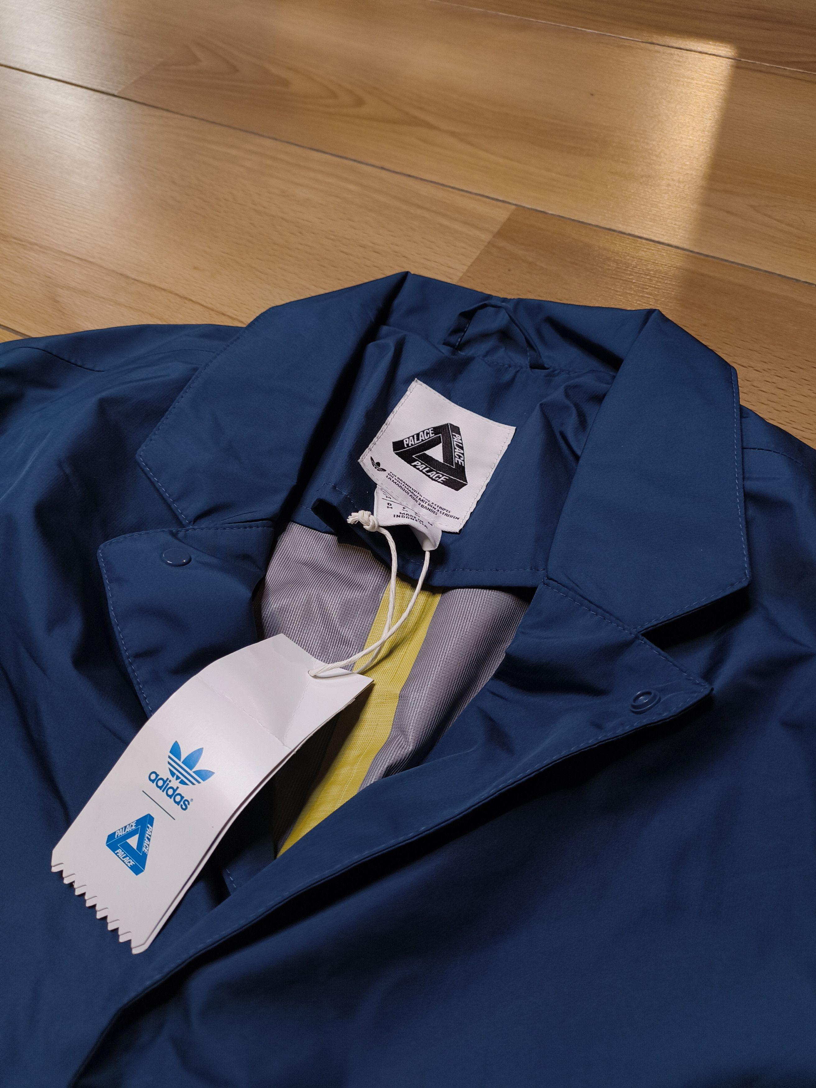 Adidas Adidas Palace Skate Boards Blue Coats Size US S / EU 44-46 / 1 - 2 Thumbnail