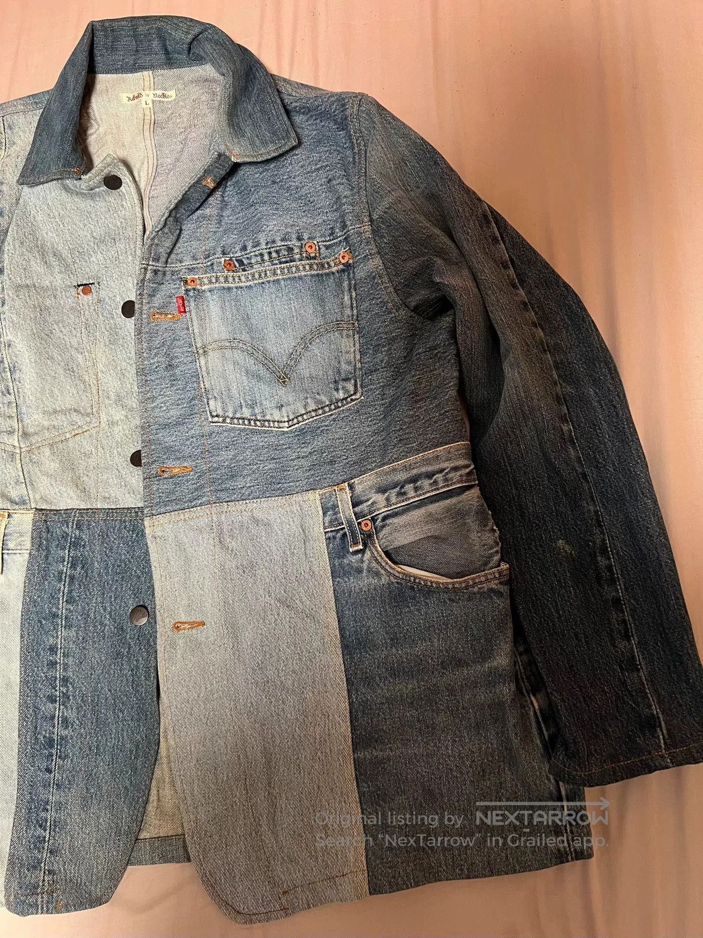 Needles Rebuild by Needles Levi's Denim Jacket. Size US L / EU 52-54 / 3 - 3 Thumbnail
