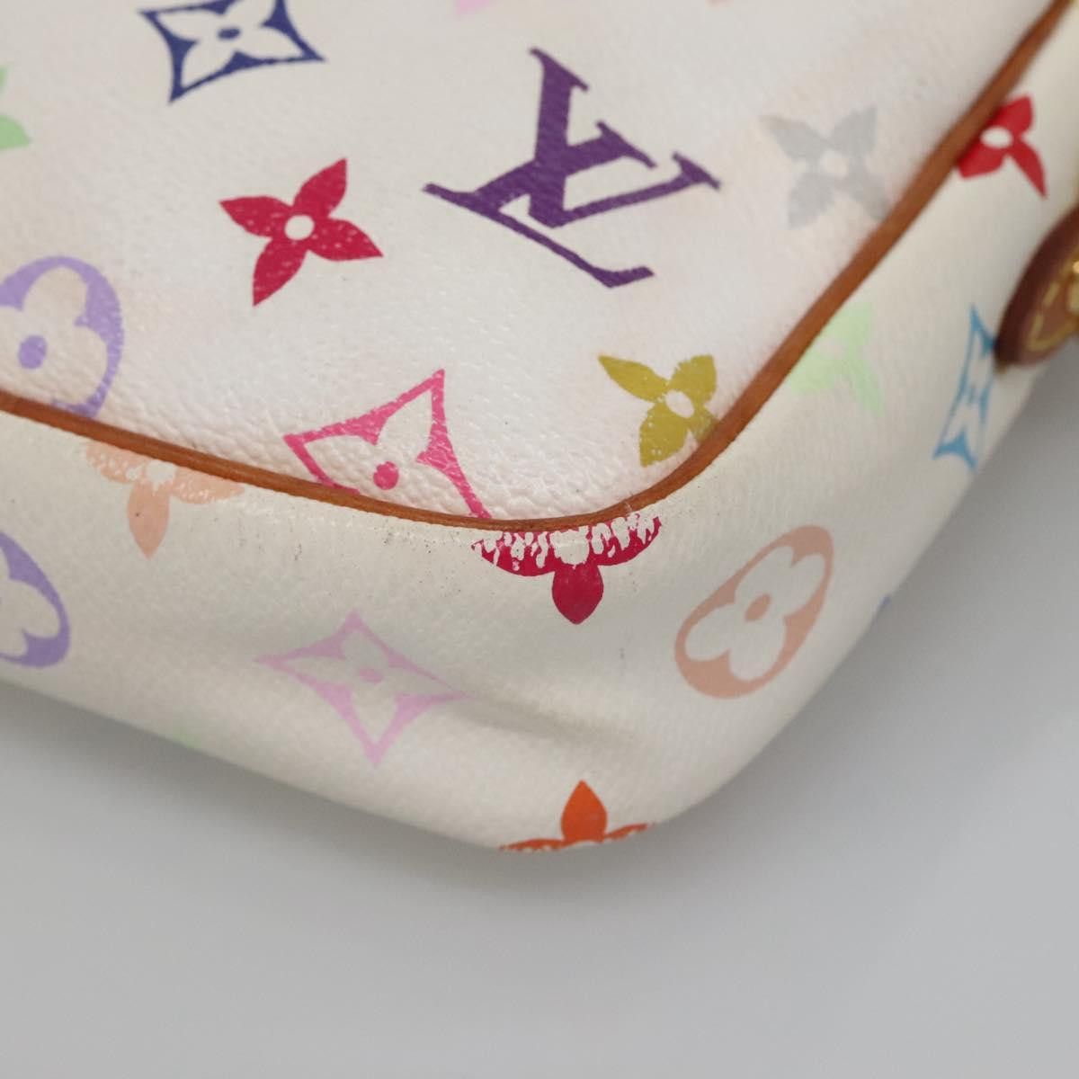 Louis Vuitton LOUIS VUITTON Monogram Multicolor Lift Shoulder Bag White Size ONE SIZE - 9 Thumbnail