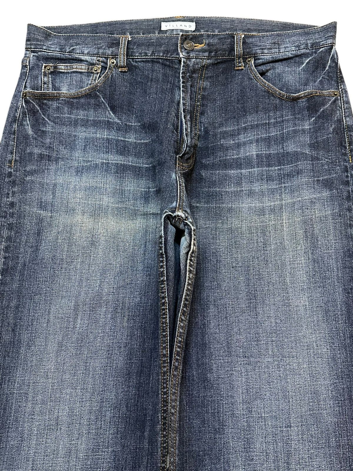 Fubu Vintage Japanese Brand Blue Faded Wash Style Baggy Jeans Size US 36 / EU 52 - 3 Thumbnail