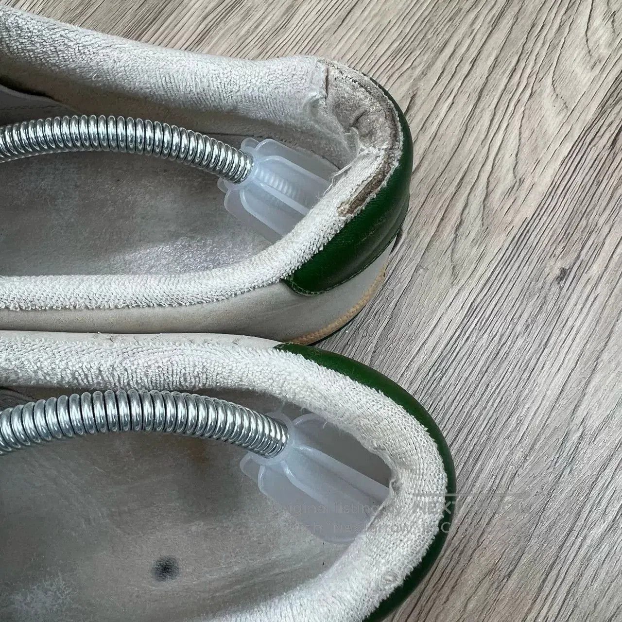 Gucci gucci green and beige perforated sneakers. Size US 9 / EU 42 - 9 Thumbnail