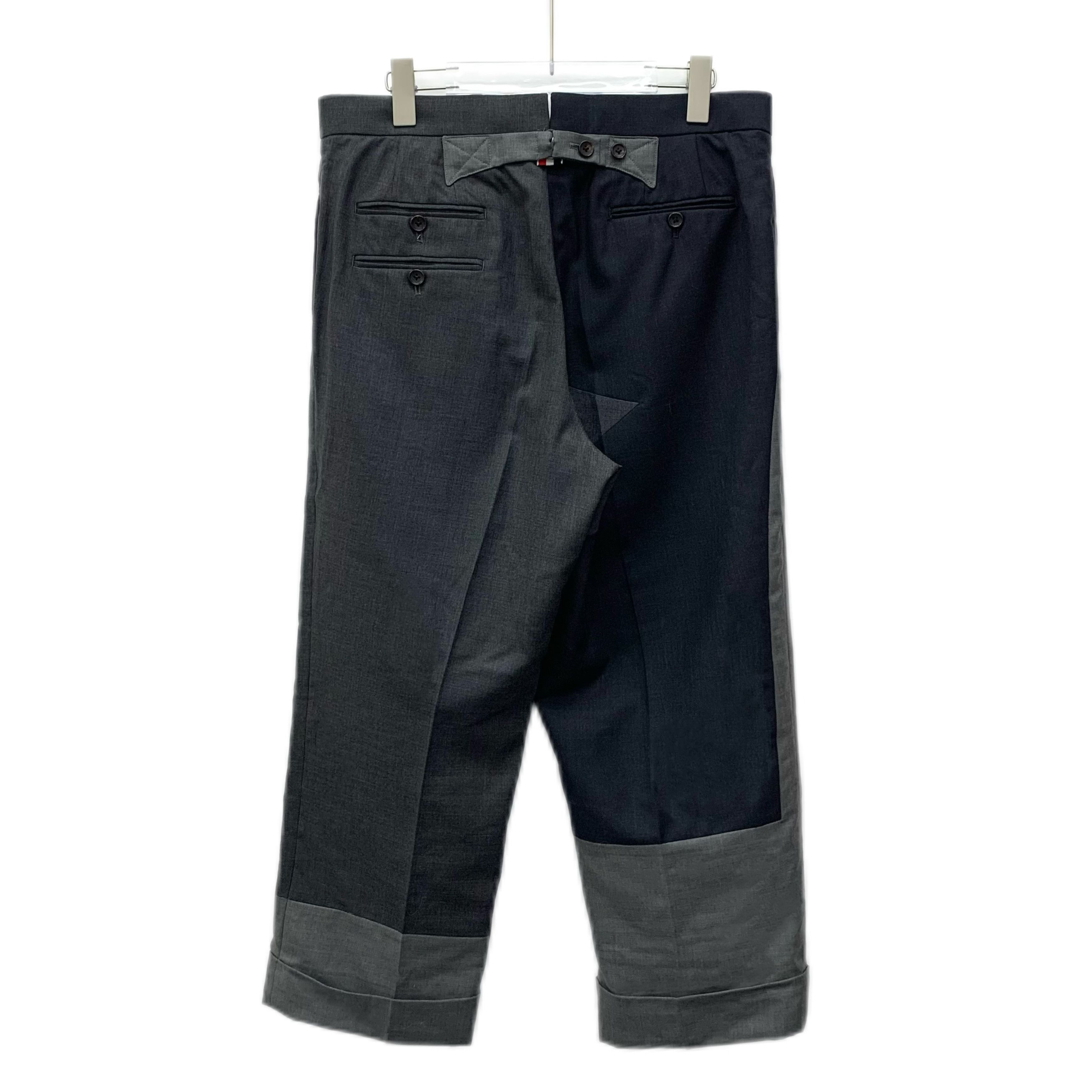 Thom Browne Thom Browne Pants – Colorblock Wide-Leg Pants (Size L) Size US 34 / EU 50 - 8 Thumbnail