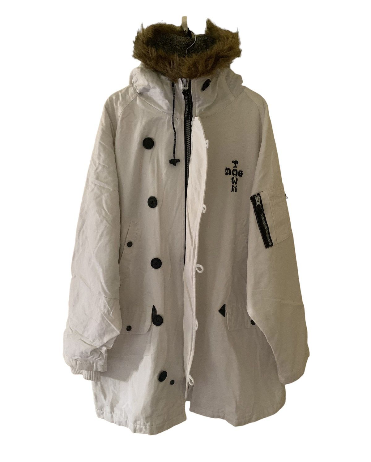 Dogtown × Japanese Brand Dog Town Heavy hooded jacket fur sherpa Size US L / EU 52-54 / 3 - 6 Thumbnail