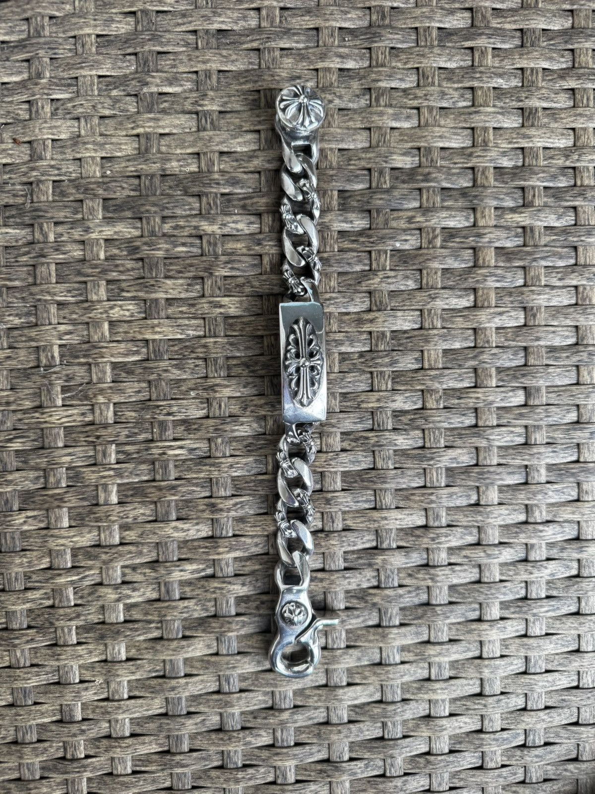Chrome Hearts Chrome Hearts Floral ID Bracelet Size ONE SIZE - 23 Thumbnail