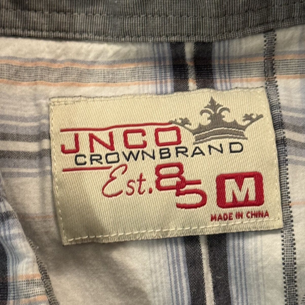 Anchor Blue × Fubu × JNCO Vintage Y2K Skater Jnco Skater Button Up Fits Medium-Large Size US M / EU 48-50 / 2 - 4 Thumbnail