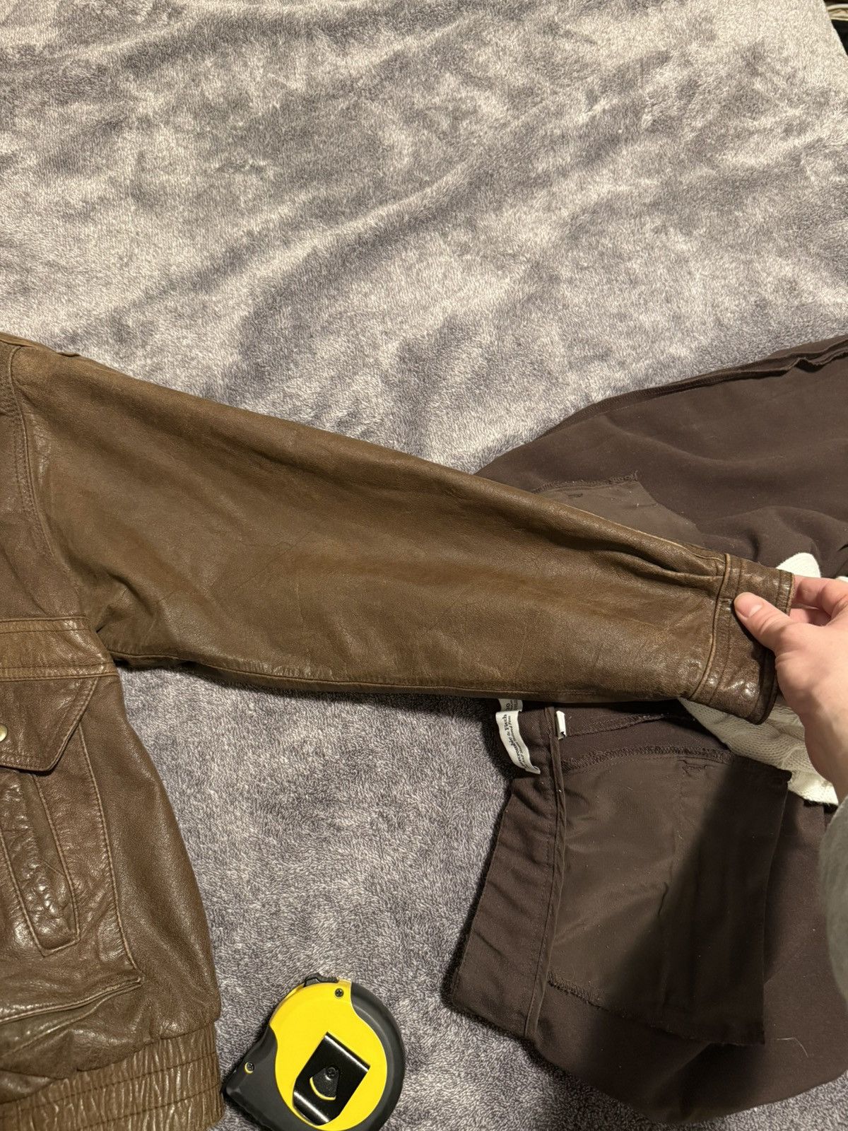 Adventure Bound Vintage Brown Aviator Jacket Size US L / EU 52-54 / 3 - 3 Thumbnail