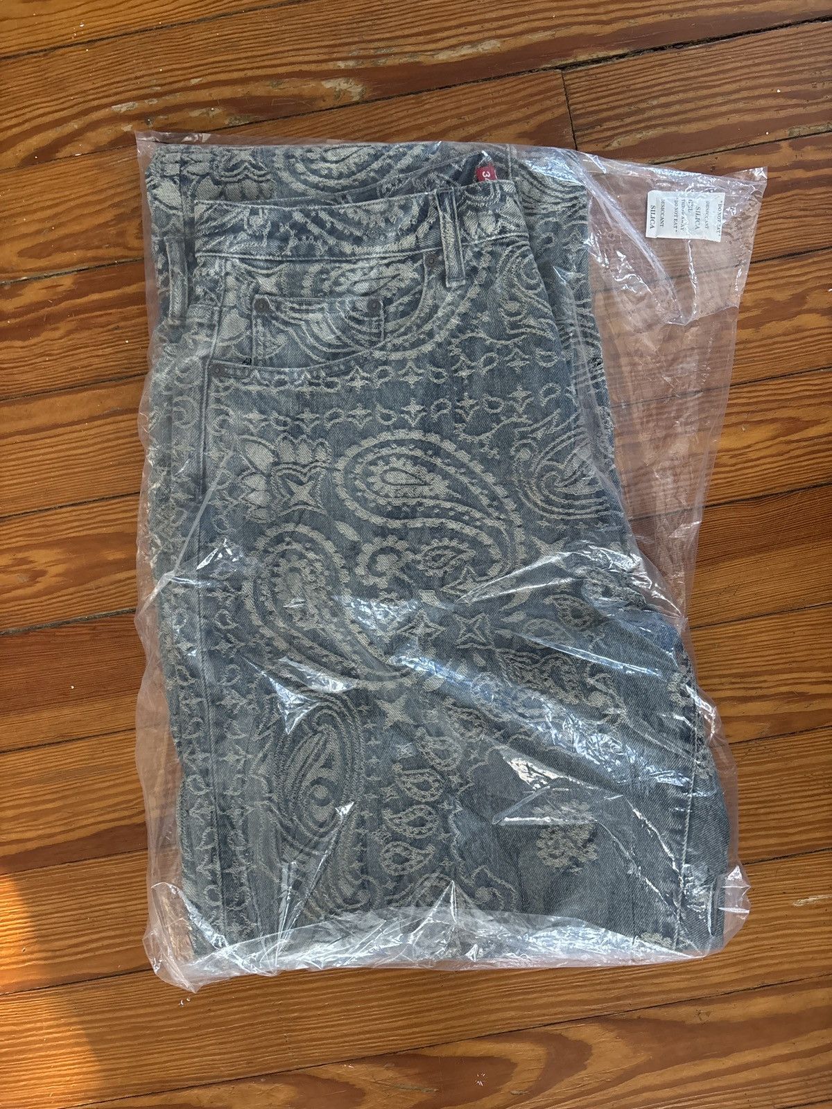 Supreme Bandana Jacquard Baggy Jeans