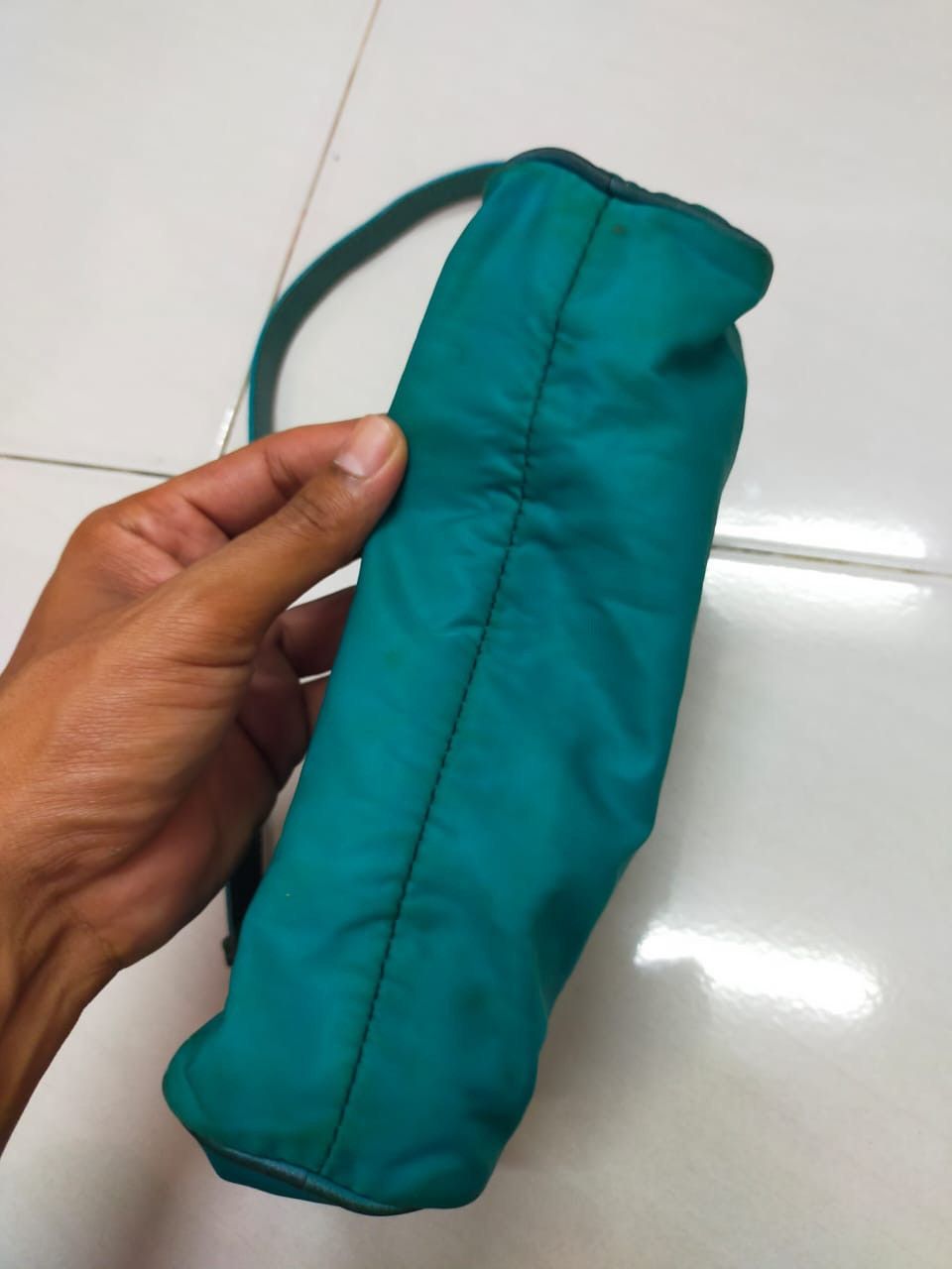 Prada Authentic Prada Shoulder bag Turquoise Size ONE SIZE - 10 Thumbnail