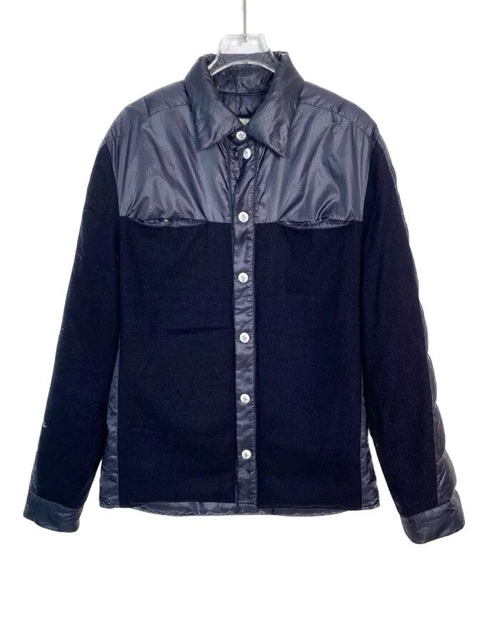 Moncler Moncler Gamme Bleu Quilted Down Shirt Jacket Size 0 Size US XS / EU 42 / 0 - 1 Thumbnail