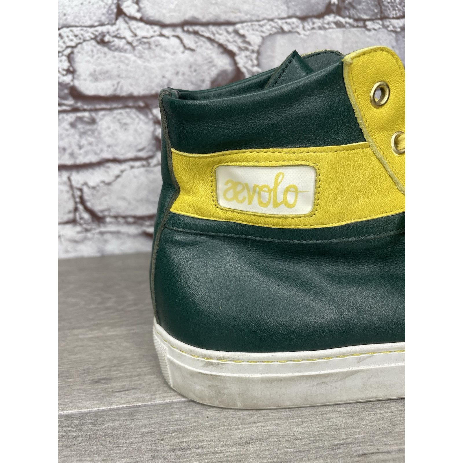 Renzo Cardoni RENZO DERBY Elijah John Yarra (PH) Aevolo Green Leather Yell Size US 10 / IT 40 - 21 Thumbnail