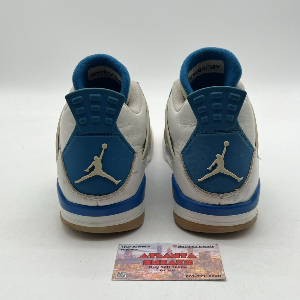 Jordan Brand Air Jordan 4 Military blue Size US 10.5 / EU 43-44 - 3 Thumbnail