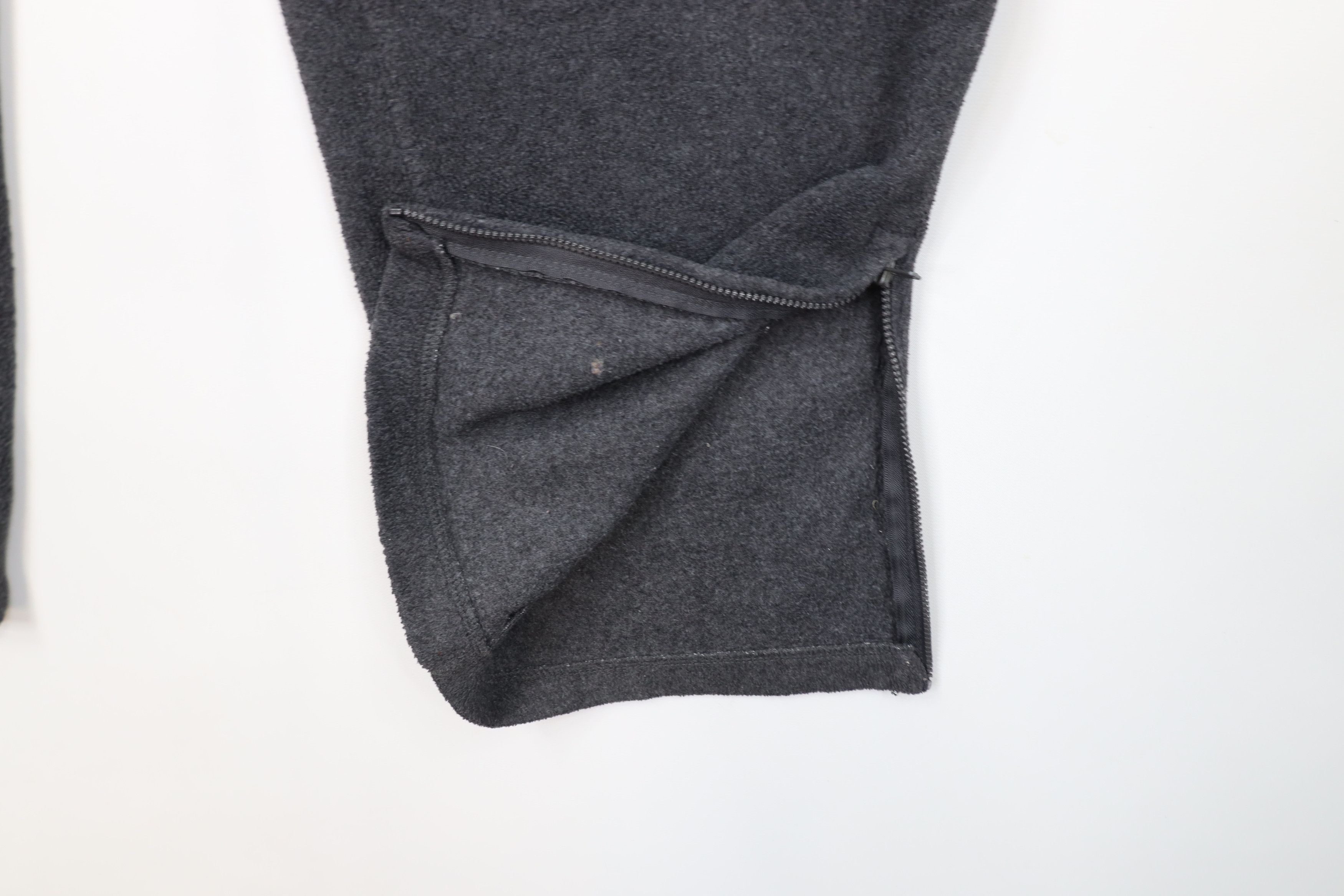 Perry Ellis Vintage 90s Perry Ellis Wide Leg Fleece Sweatpants Gray Size US 36 / EU 52 - 5 Thumbnail