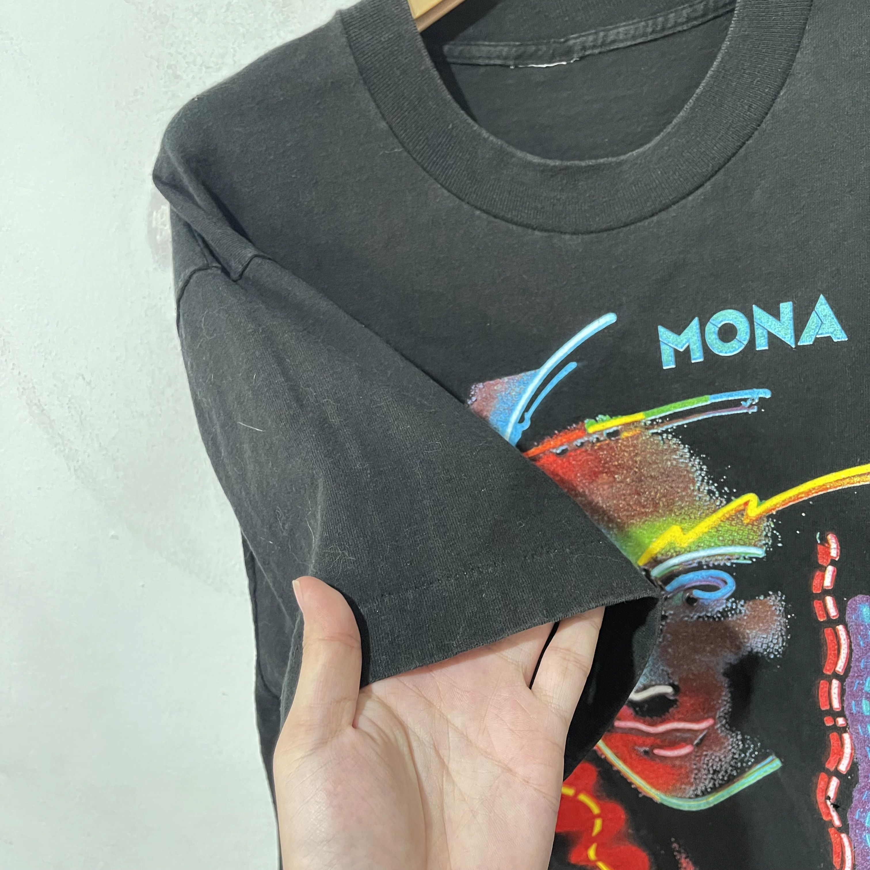 Vintage Vintage 90s MONA Museum of Neon Art Crop Tops Size XL / US 12-14 / IT 48-50 - 5 Thumbnail