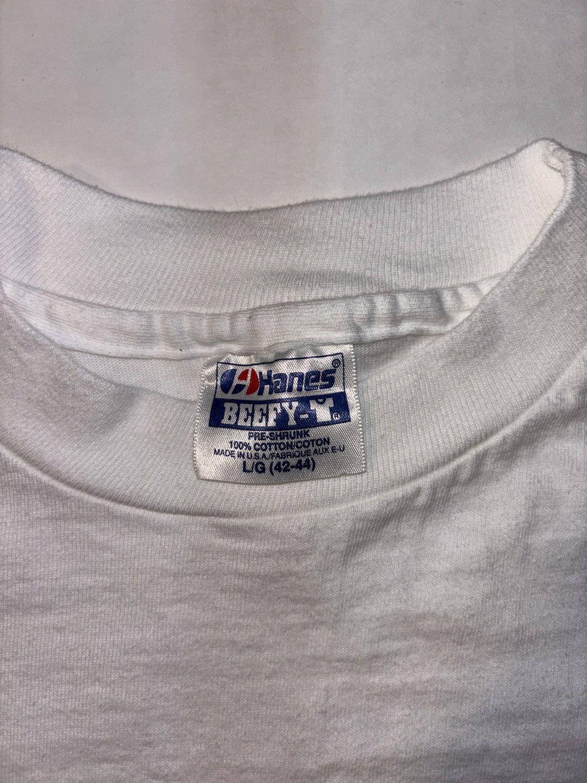 Hanes Vtg Hanes Beefy Capricorn Zodiac Astrology 90’s USA T-shirt Size US L / EU 52-54 / 3 - 4 Thumbnail