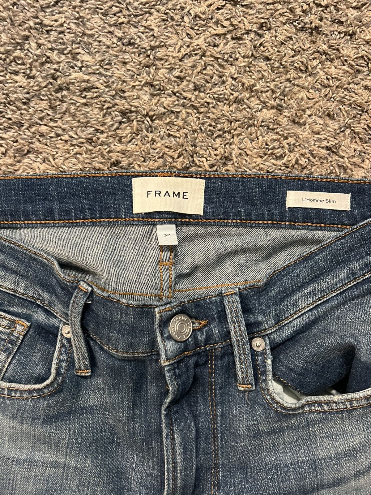 Frame FRAME l’HOMME SLIM FIT DENIM Size US 32 / EU 48 - 4 Thumbnail