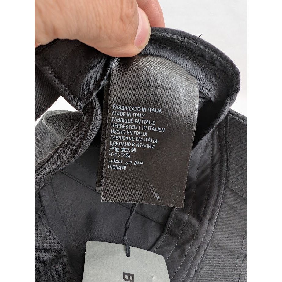 Balenciaga o1rshd1 Size:M / Cap / Hat in Black/Grey Size ONE SIZE - 11 Thumbnail