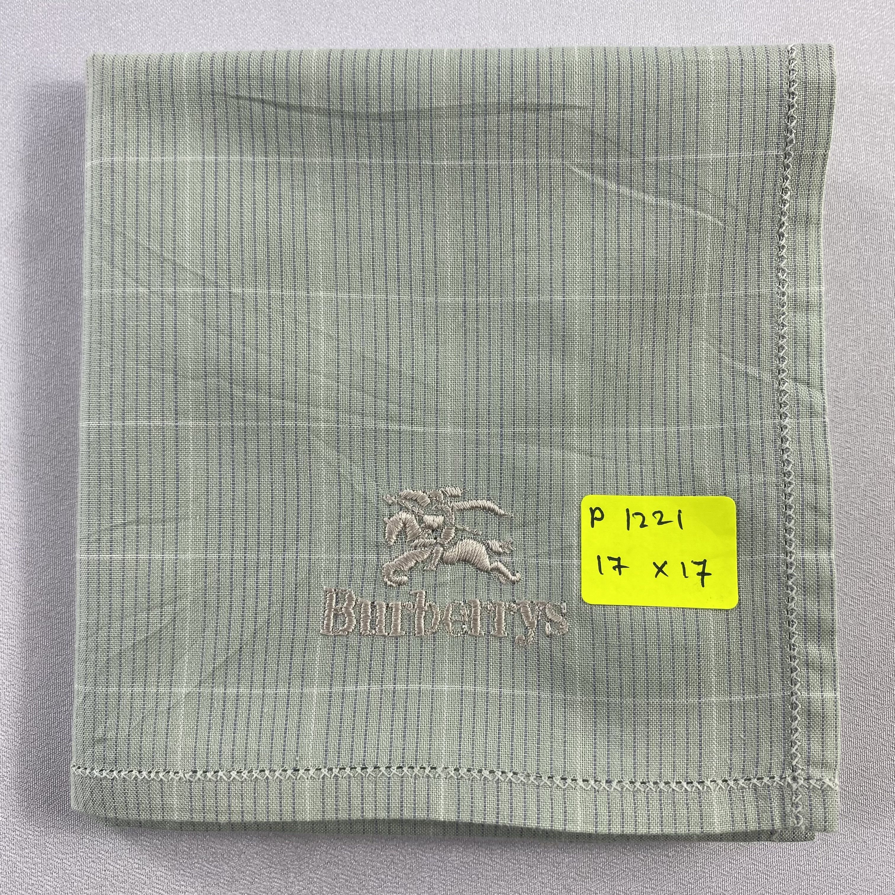Burberry × Vintage Burberry Handkerchief / Neckerchief / Bandana-P1221 Size ONE SIZE - 5 Thumbnail