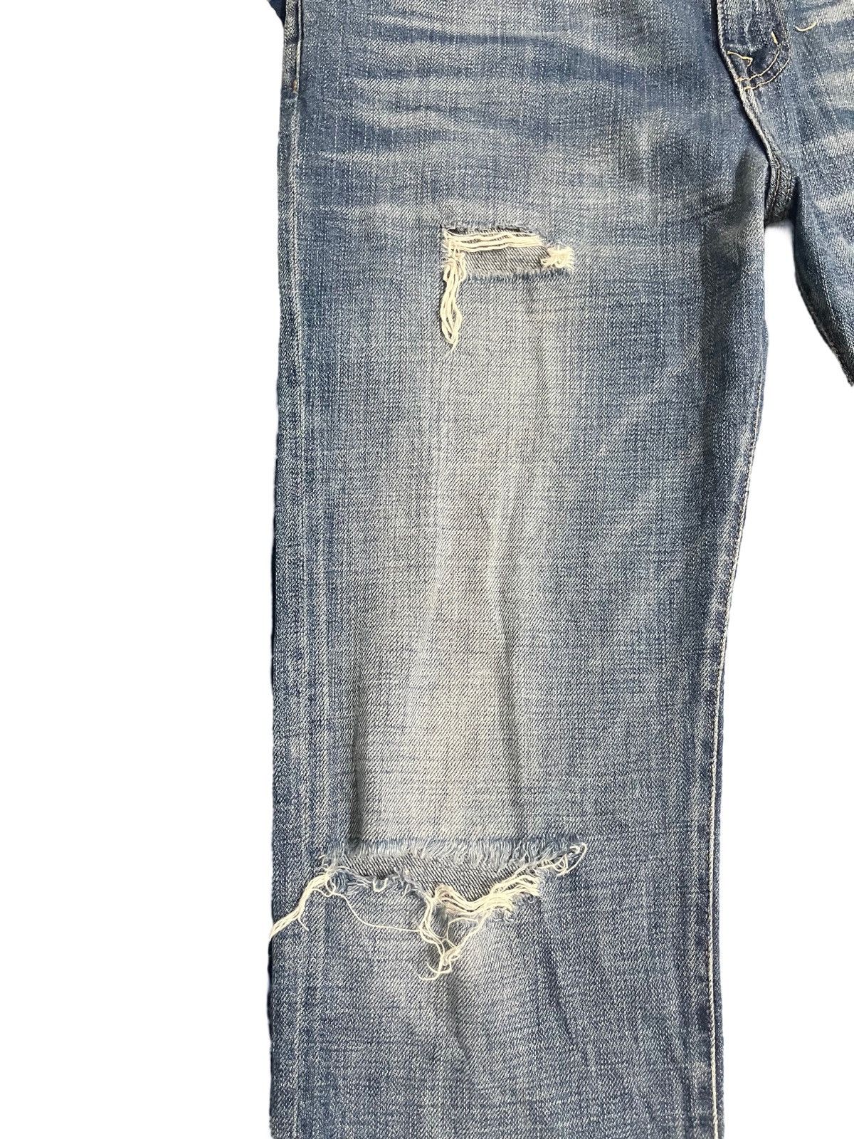 Current/Elliot × Vintage Vintage Current Elliot Distressed Denim Size US 34 / EU 50 - 2 Thumbnail