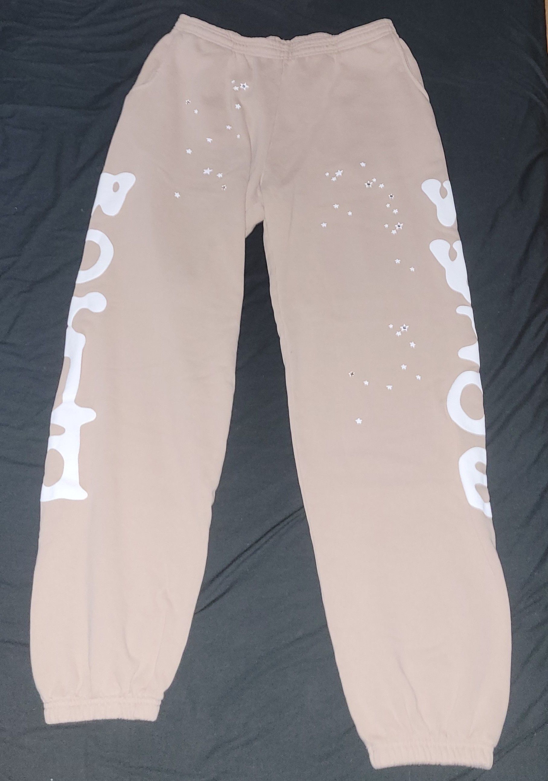 Sp5der × Young Thug Spider Worldwide Sand Beluga Sweatpants Large Size US 34 / EU 50 - 1 Thumbnail