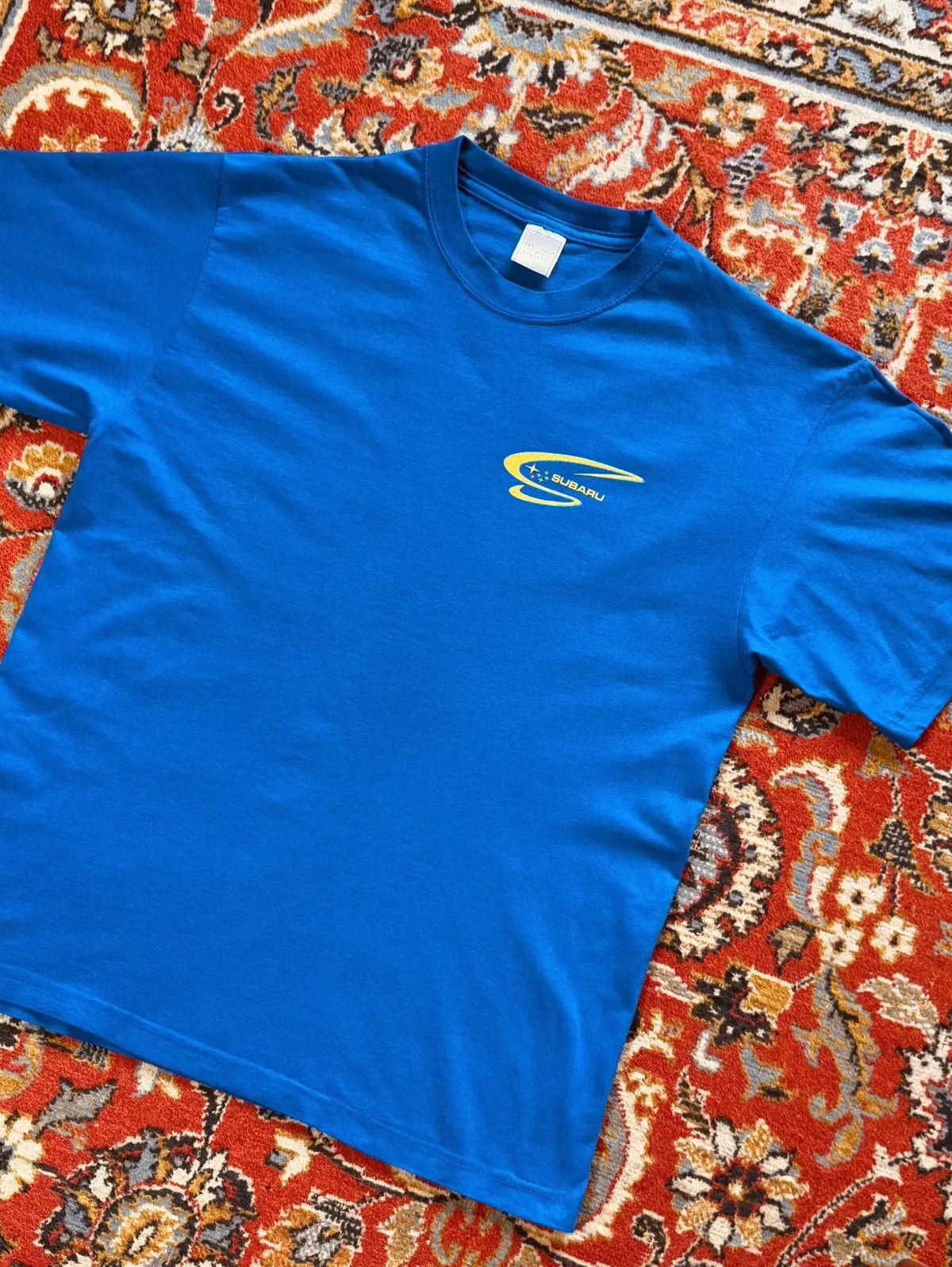 Vintage Y2k Vintage Subaru Logo Racing Tee T-shirt 90s Size US XL / EU 56 / 4 - 7 Thumbnail
