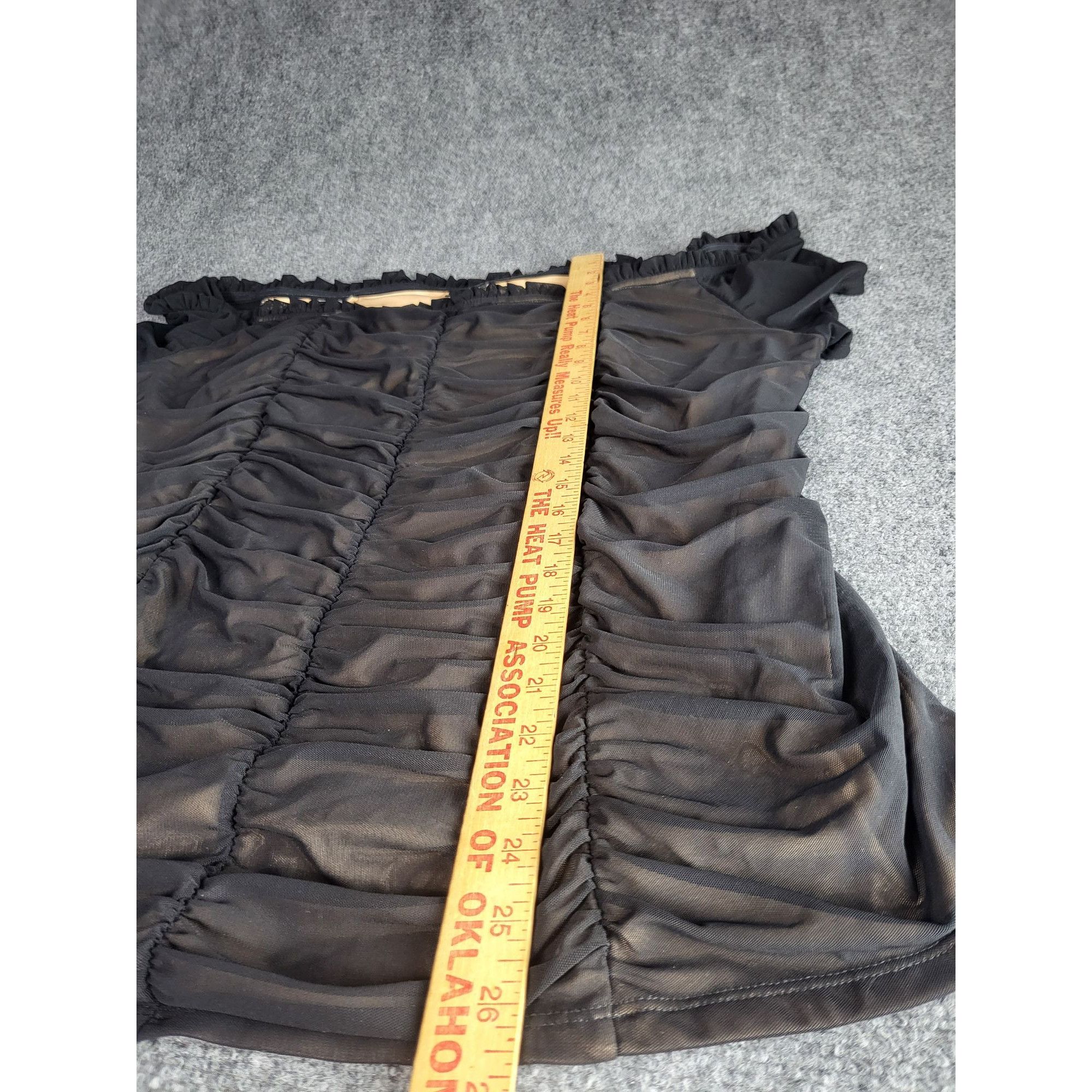 Torrid Torrid Peplum Babydoll Top Women Sz 4 Black Avant Garde Whim Size 4XL / US 24-26 - 3 Thumbnail